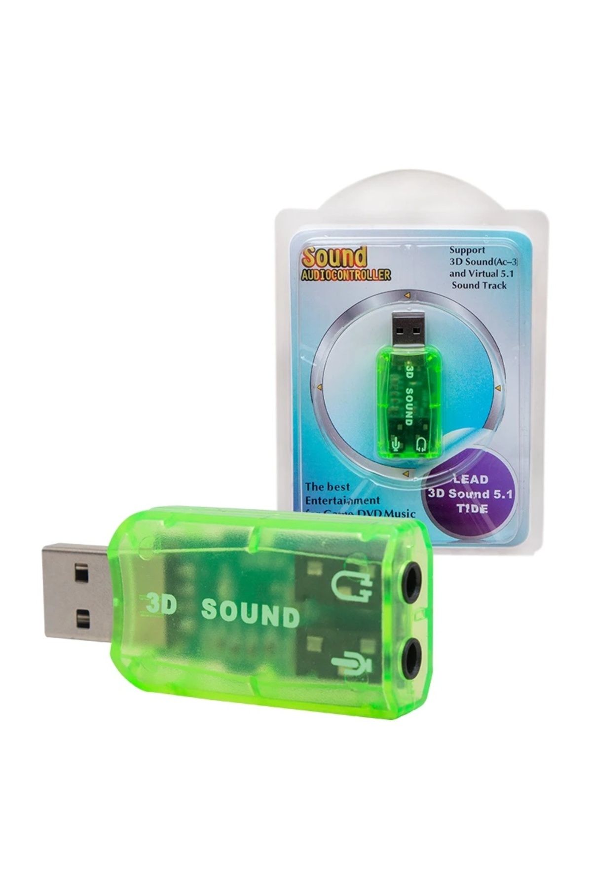 BIGBOYCL 5.1 Channel Usb 2.0 Ses Kartı