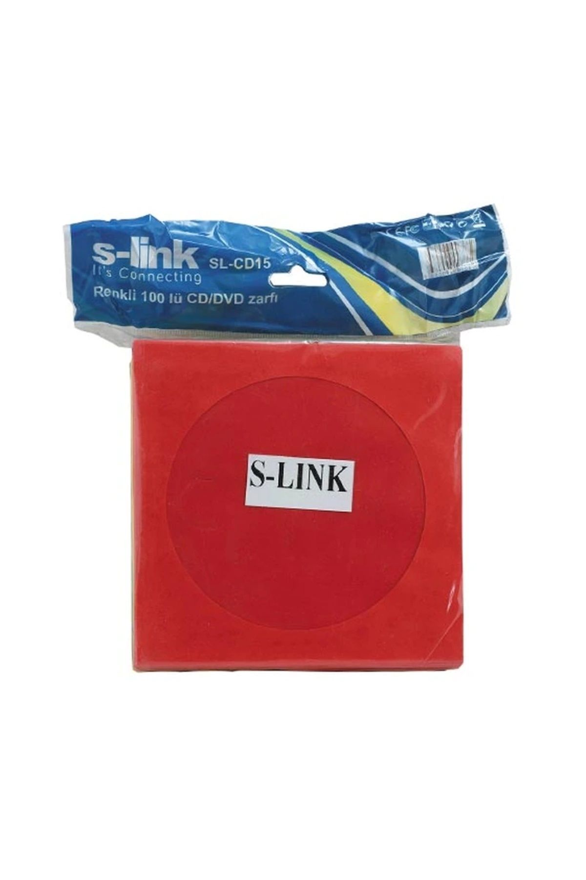 BIGBOYCL Cd Zarfı 100 Lük Renkli (Sl-Cd15)