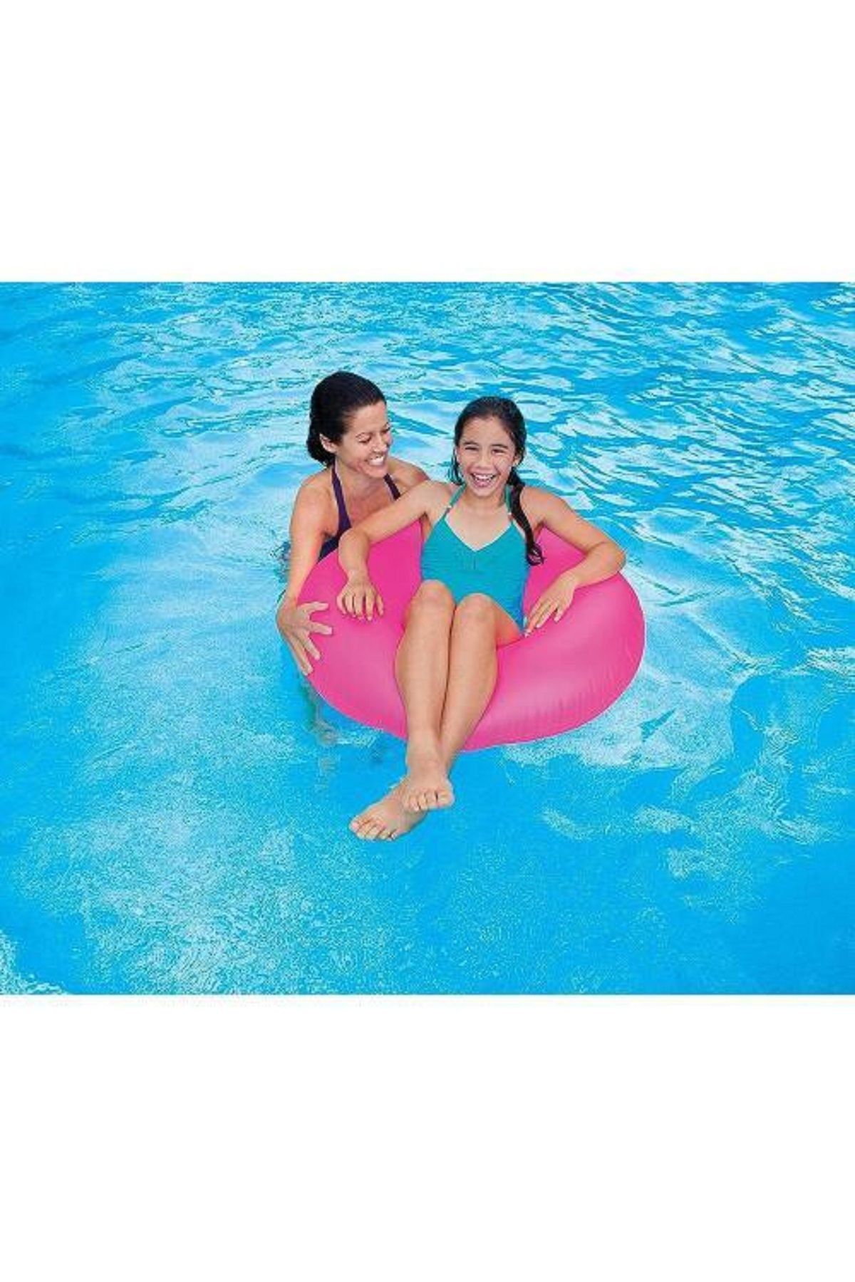 MAİN SHOP Intex 9+Yaş 91 Cm Baskılı Jumbo Simit Şişme Çocuk Simit Şişme Havuz ve Deniz Yüzme Simidi M-59262