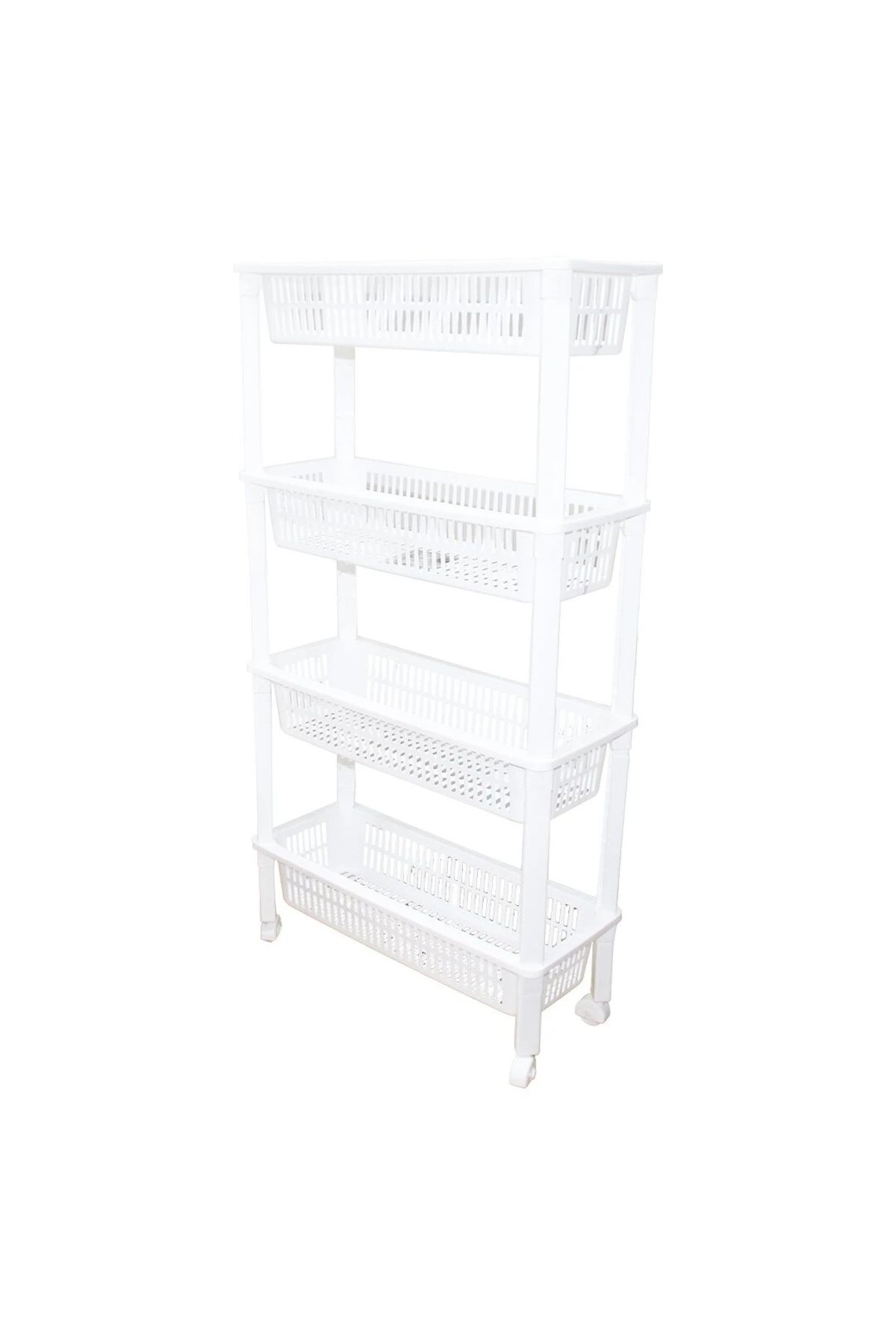 BIGBOYCL 4 Katlı Düzenleyici - Raf Ünitesi Tekerlekli 510X205X945Mm