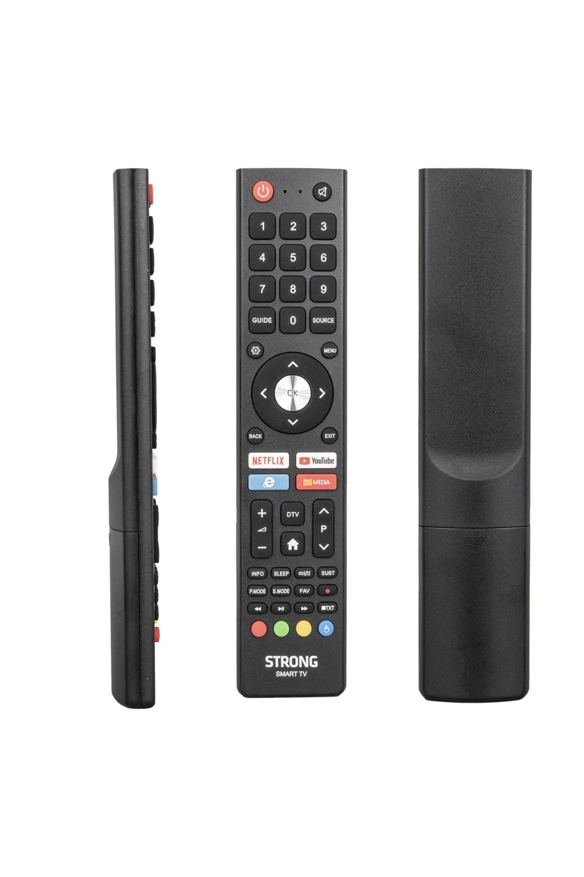 BIGBOYCL Orjınal Kl Strong Netflıx-Youtube Tuşlu Lcd-Led Tv Androıd Smart Kumanda (23863=12440)