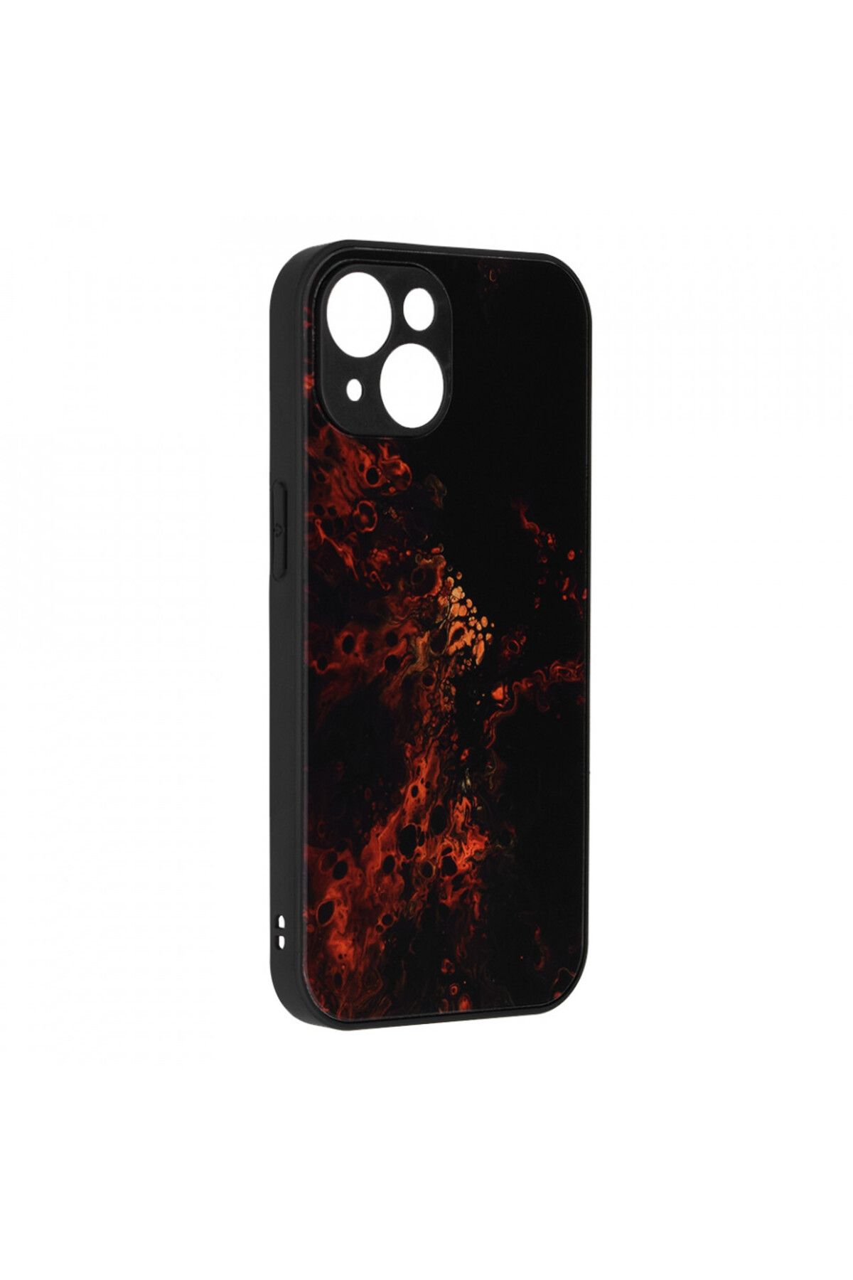 Techsuit-IPhone 15 Plus Case - Techsuit Glaze Series - Red Nebula 5