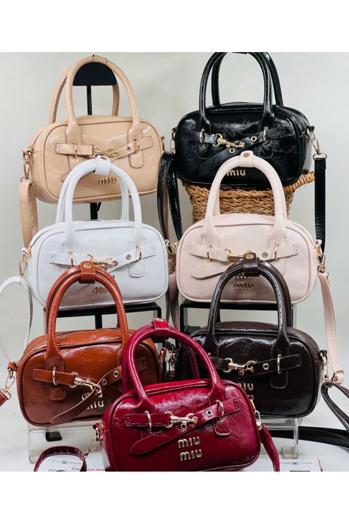 viyan butik Mıu yazılı çanta