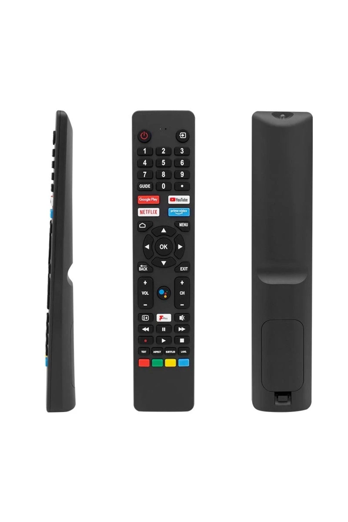 BIGBOYCL Jvc Rm-C3250 Netflıx-Prıme Vıdeo-Google Play-Youtube Tuşlu Lcd-Led Tv Kumandası