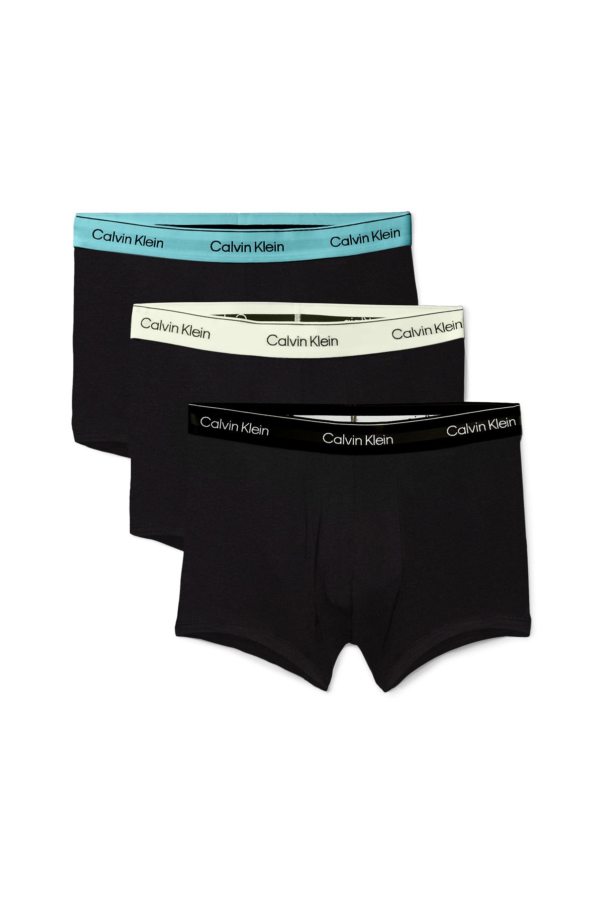 Calvin Klein-Calvin Klein Men Multicolored Trunk Pack of 3 5