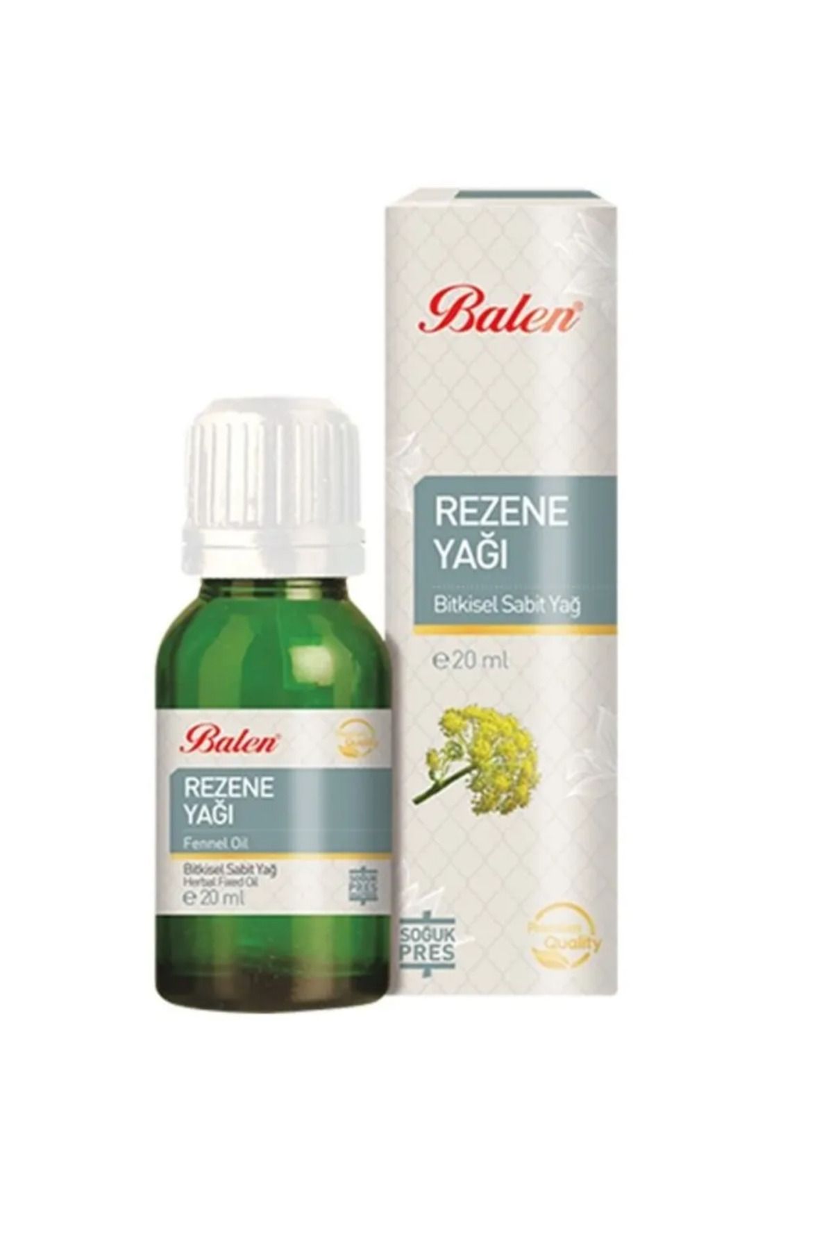 GÜLCE LOKMAN HEKİM AKTAR BALEN REZENE YAĞI 20ML SOĞUK PRES