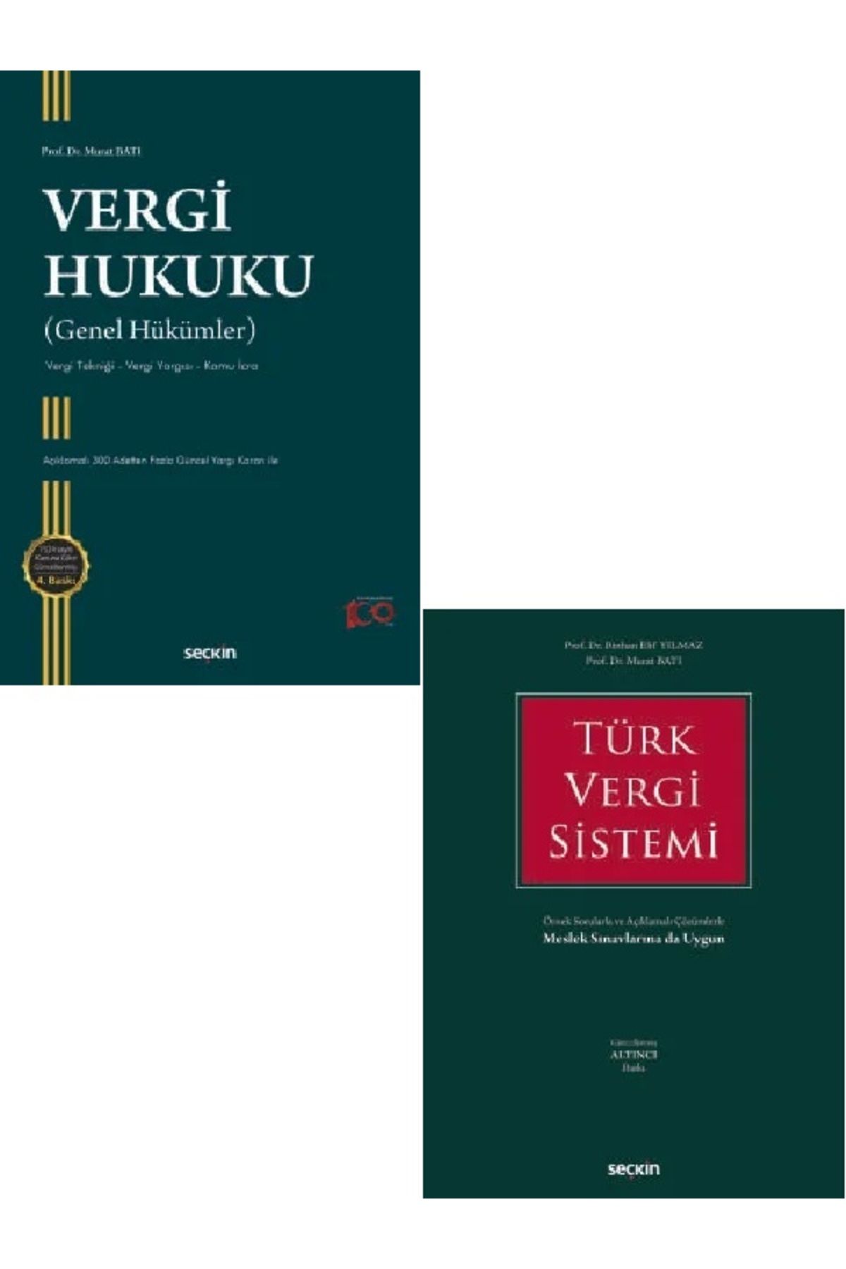 Seçkin Yayıncılık Vergi Hukuku (Genel Hükümler)-Türk Vergi Sistemi-Murat Batı 2 KİTAP ( ÜCRETSİZ KARGO )