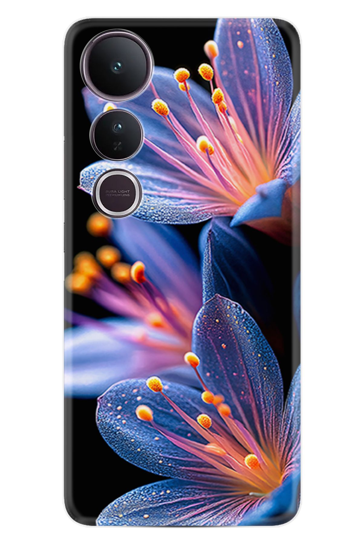 Kılıfland Vivo V50 Lite Kılıf Boutique Baskılı Resimli Rekli Çiçekler Pcode -015