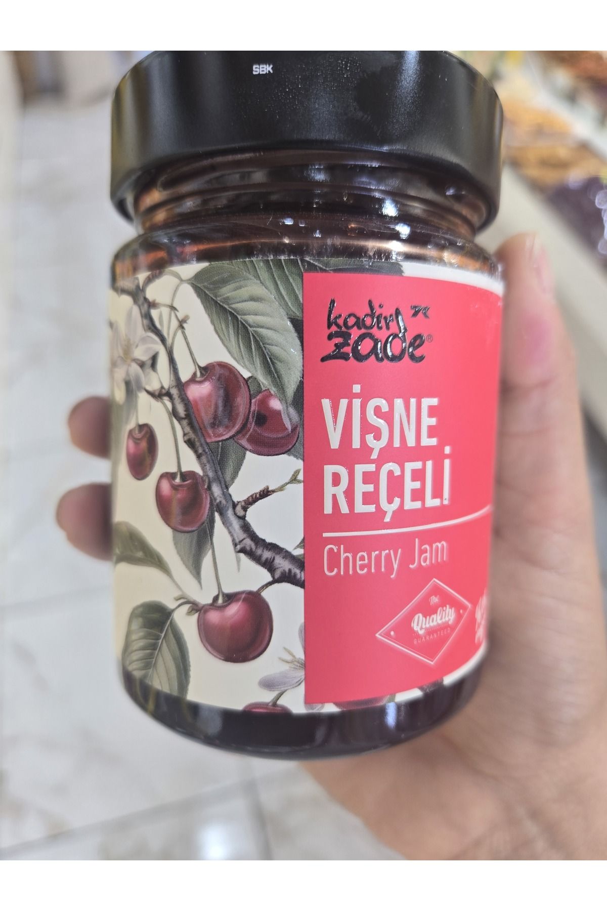 KADİRZADE Vişne reçeli cherry jam 350g