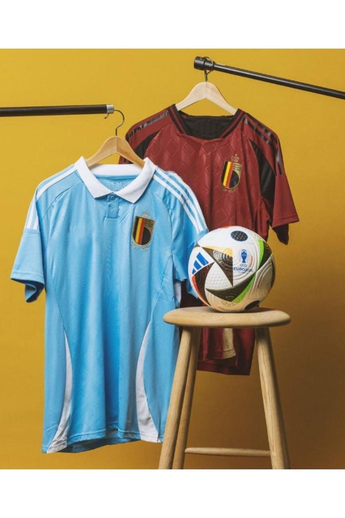 jabuka EURO 2024 BELÇİKA İSİMSİZ İKİLİ KOMBİN FORMASI