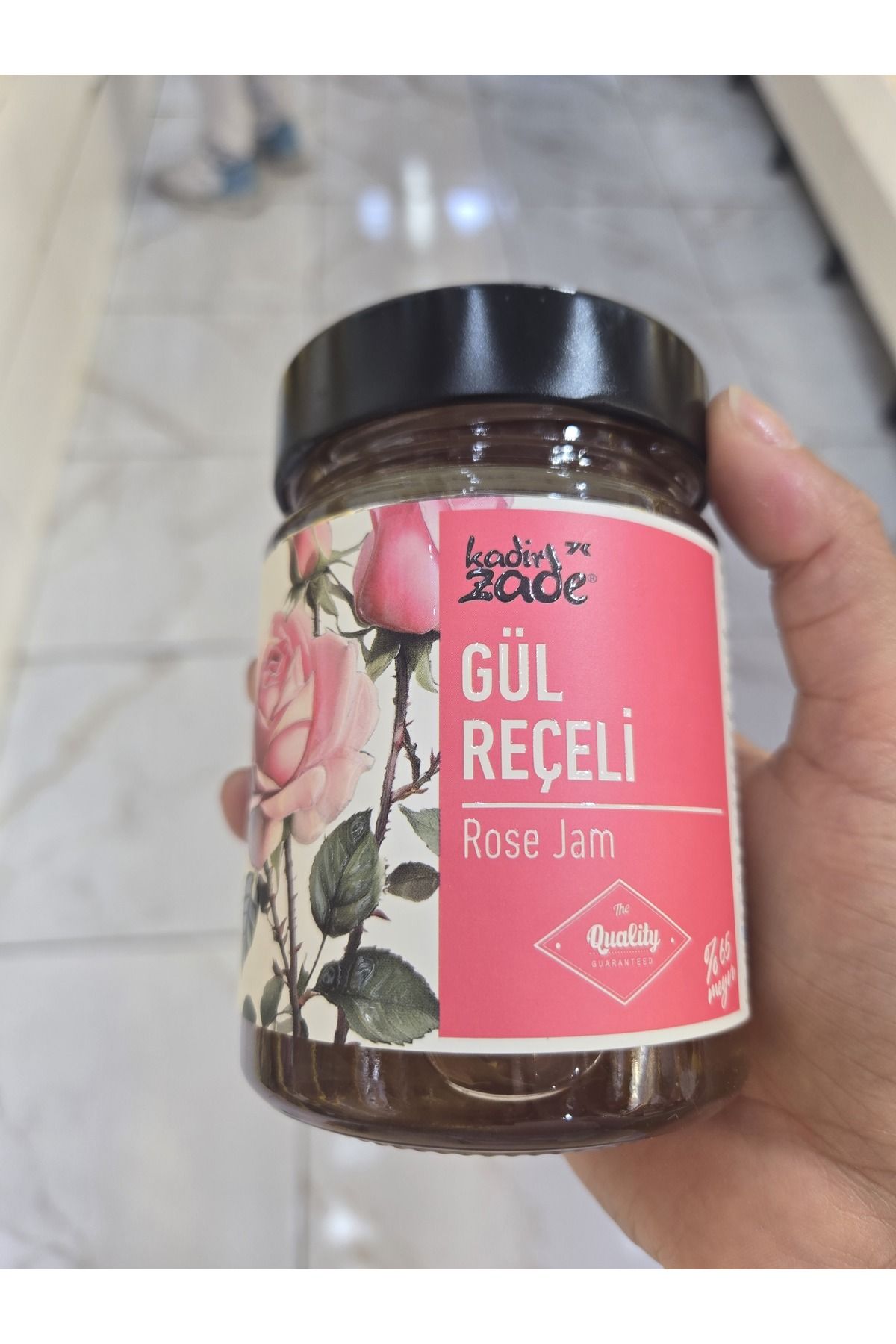 KADİRZADE Gül reçeli rose jam