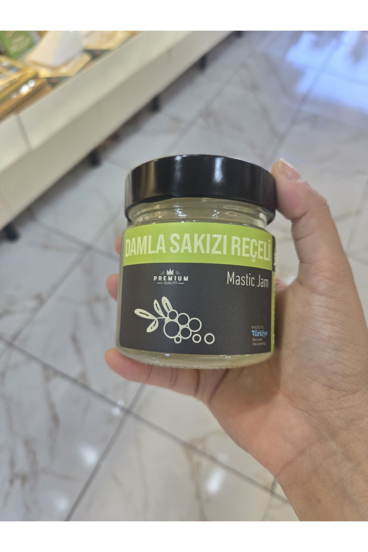 KADİRZADE Damla sakız reçeli mastic jam 230ml