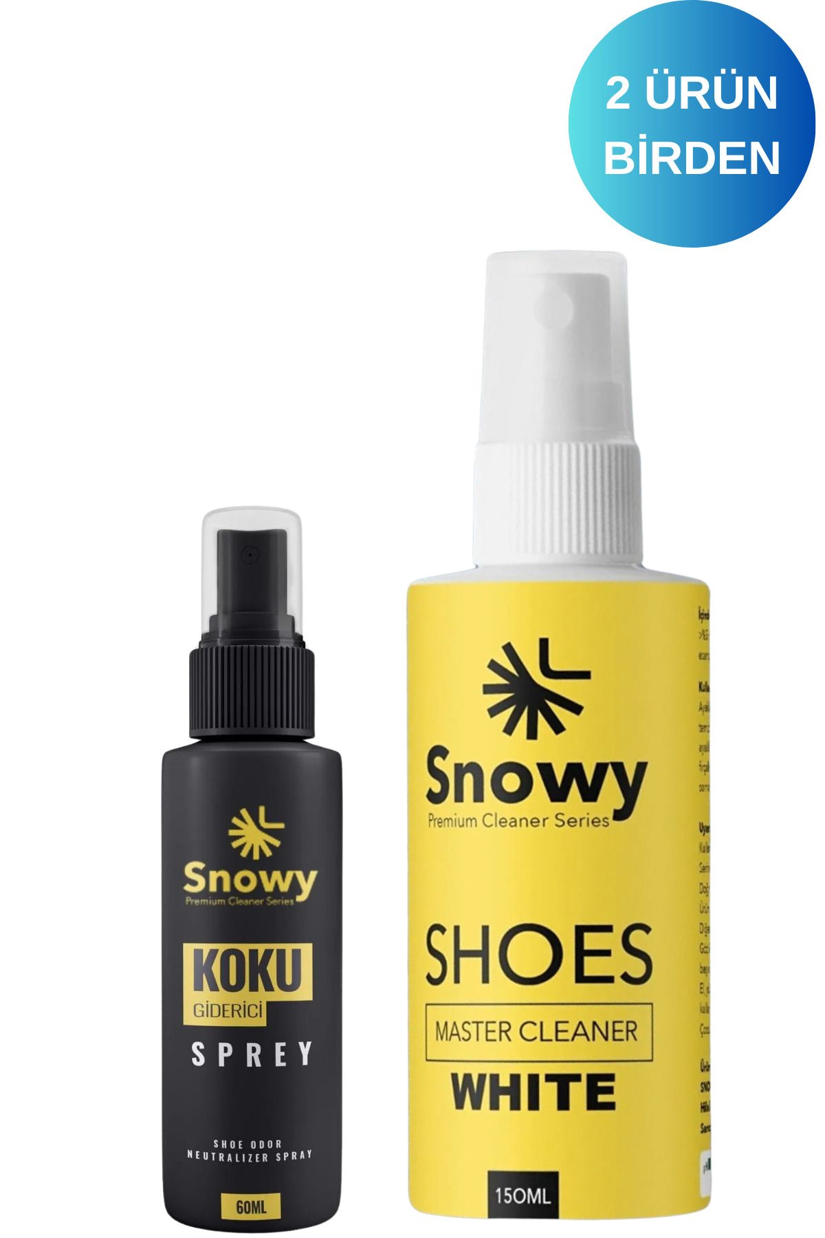 Snowy AYAK KOKU GİDERİCİ TER ÖNLEYİCİ SPREY 2 ADET 60ML