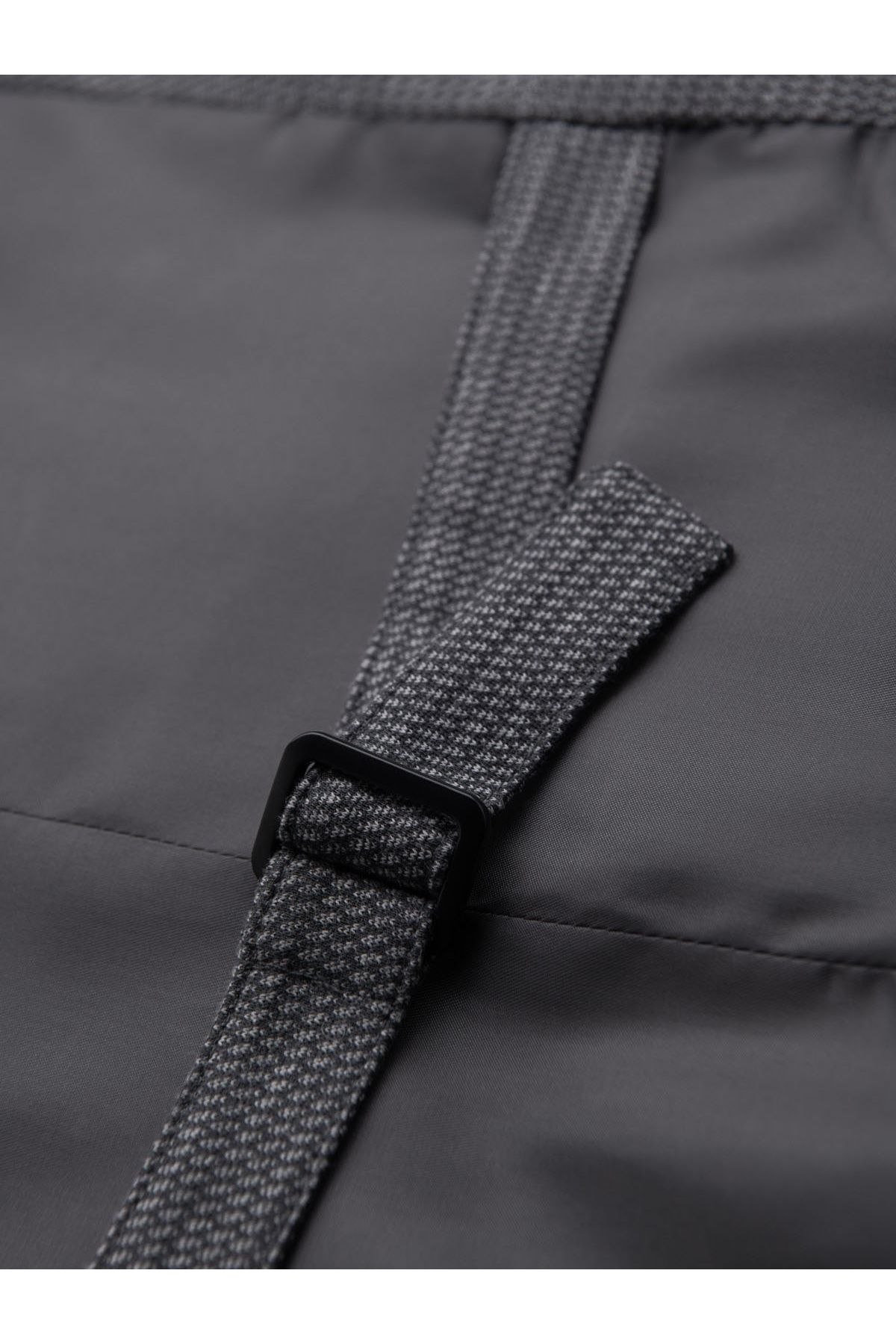 OMBRE-Taillierte elegante Herren Strukturstrickweste - Graphit V3 OM-BLZV-0147 M 8