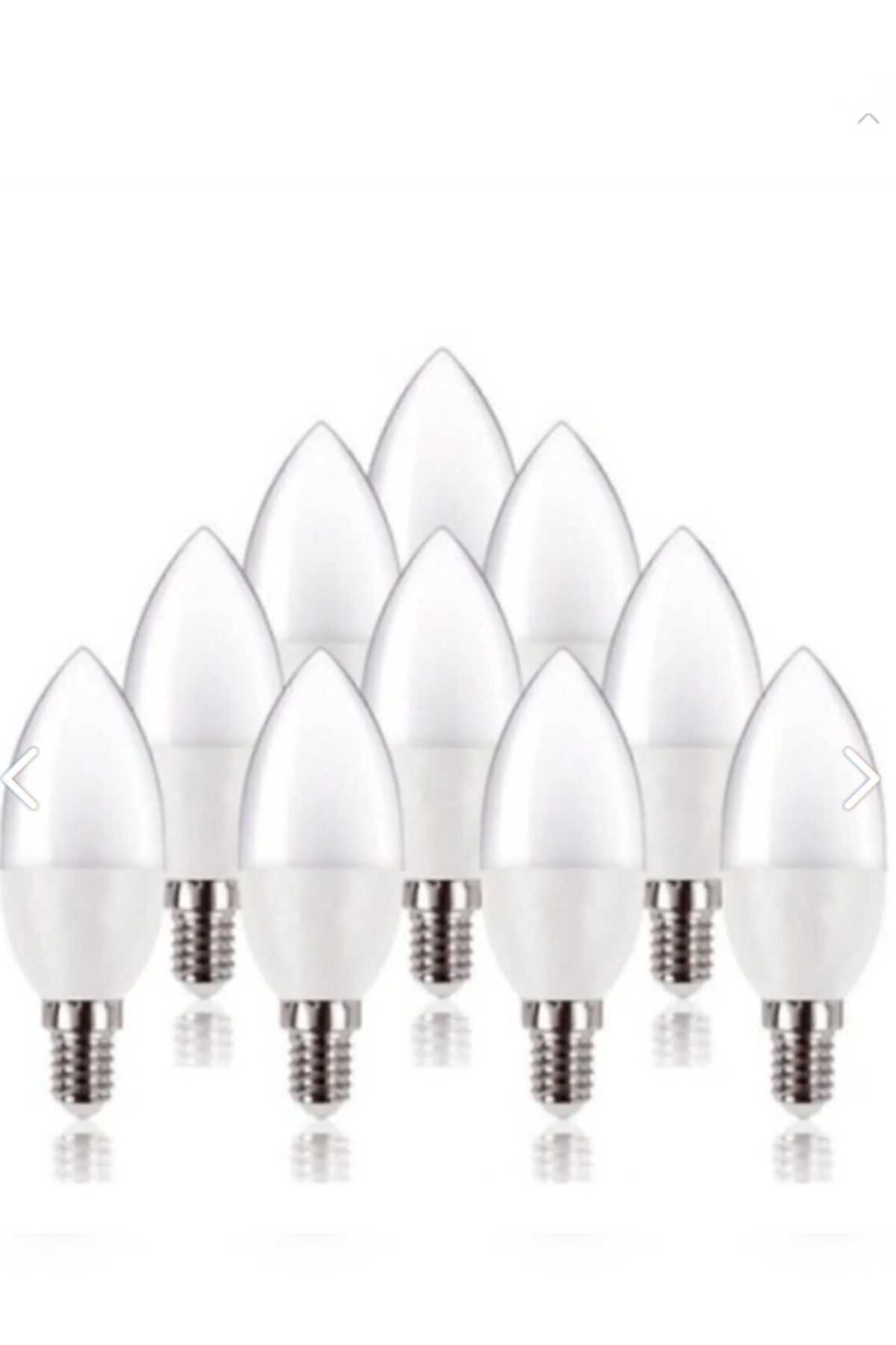 Forest Led Mum Ampul 7 Watt 10 AdetGÜN IŞIĞI Işık E 14 Ince Duy