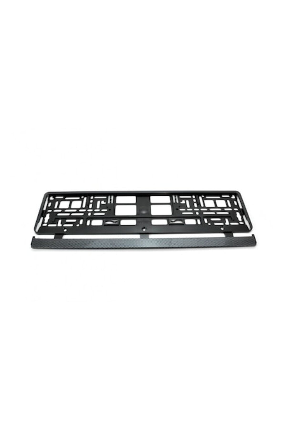 motor starter-Carbon license plate holder, universal size 1