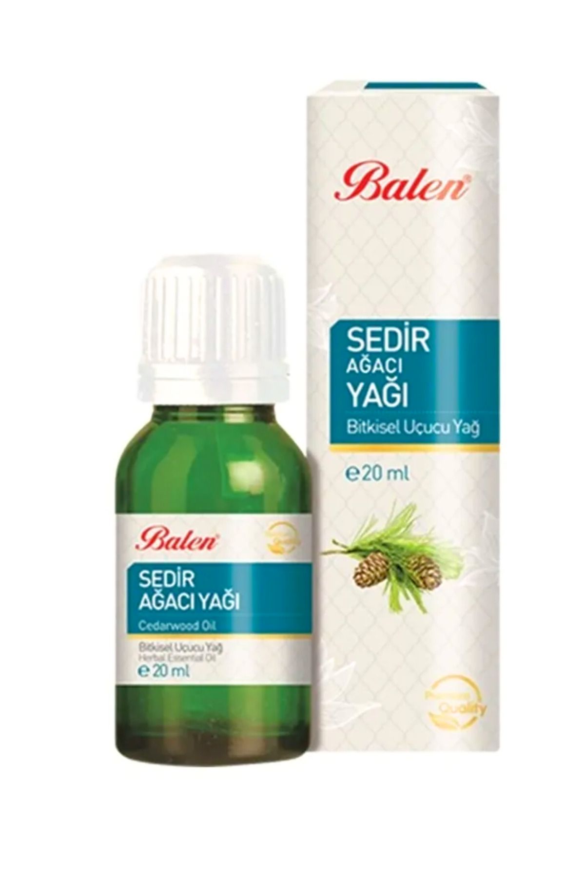 GÜLCE LOKMAN HEKİM AKTAR BALEN SEDİR AĞACI YAĞI 20ML DİSTLASYON