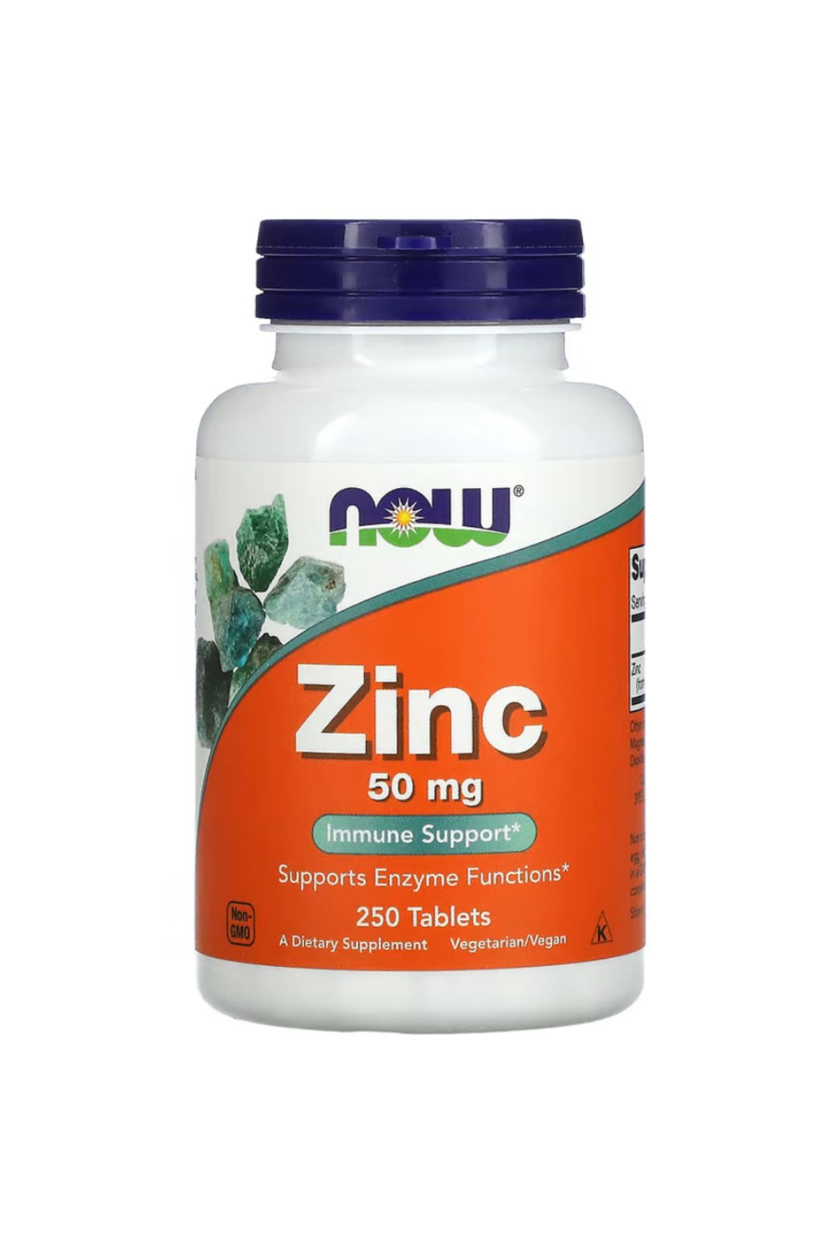 Now Foods , Zinc, 50 mg, 250 Tablets