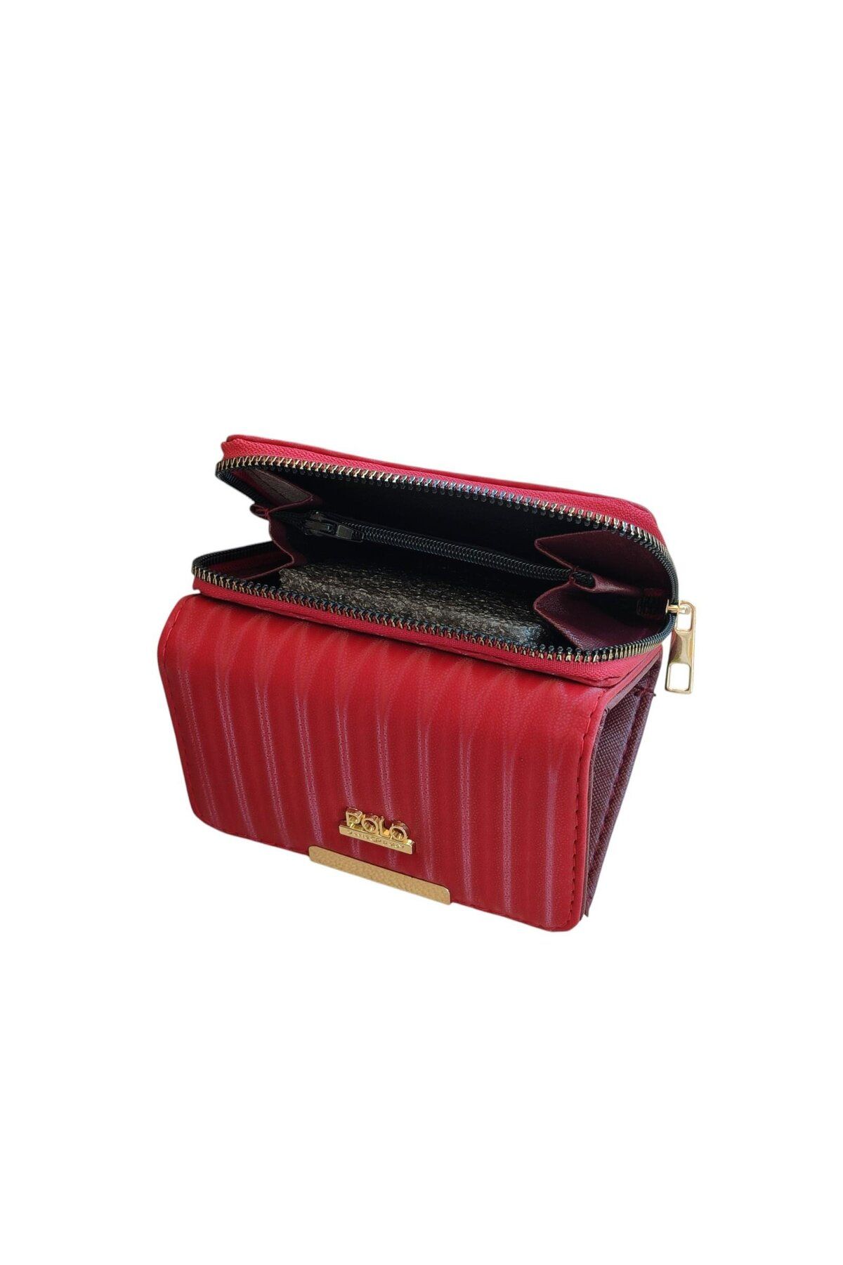 Polo ZEBRA DESENLİ RENKLİ YUMUŞAK KUMAŞ YÜZEY ÇOK GÖZLÜ CONTİNANTEL KADIN CÜZDANI 16X9X5