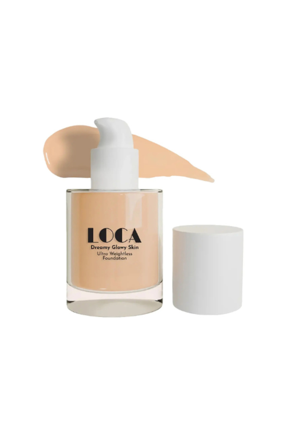 loça Loca Dreamy Glow Skin Ultra-lightweight Foundation, Warm Medium Cappucci...