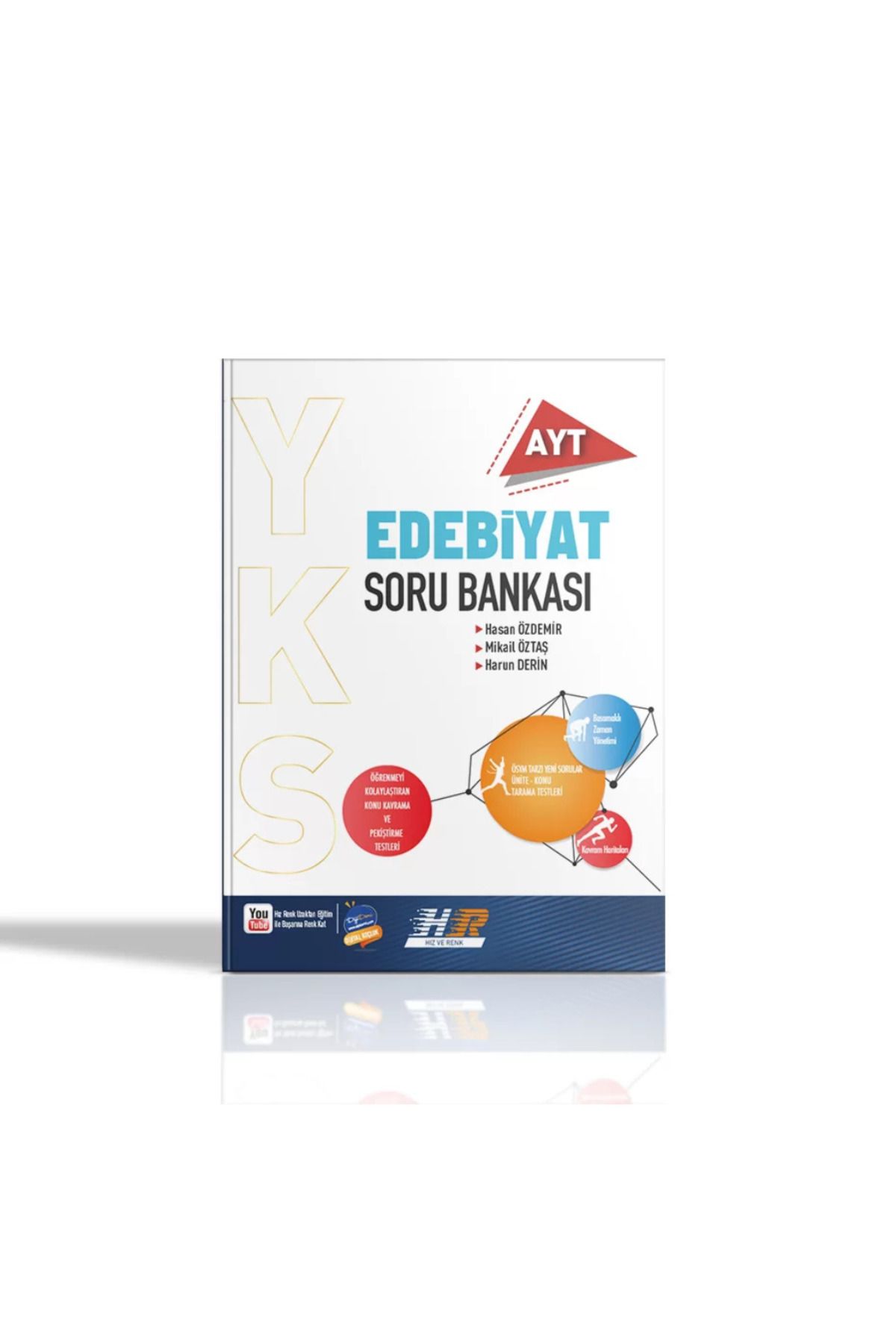 Hız ve Renk Yayınları Hız ve Renk AYT Edebiyat Soru Bankası (2025)