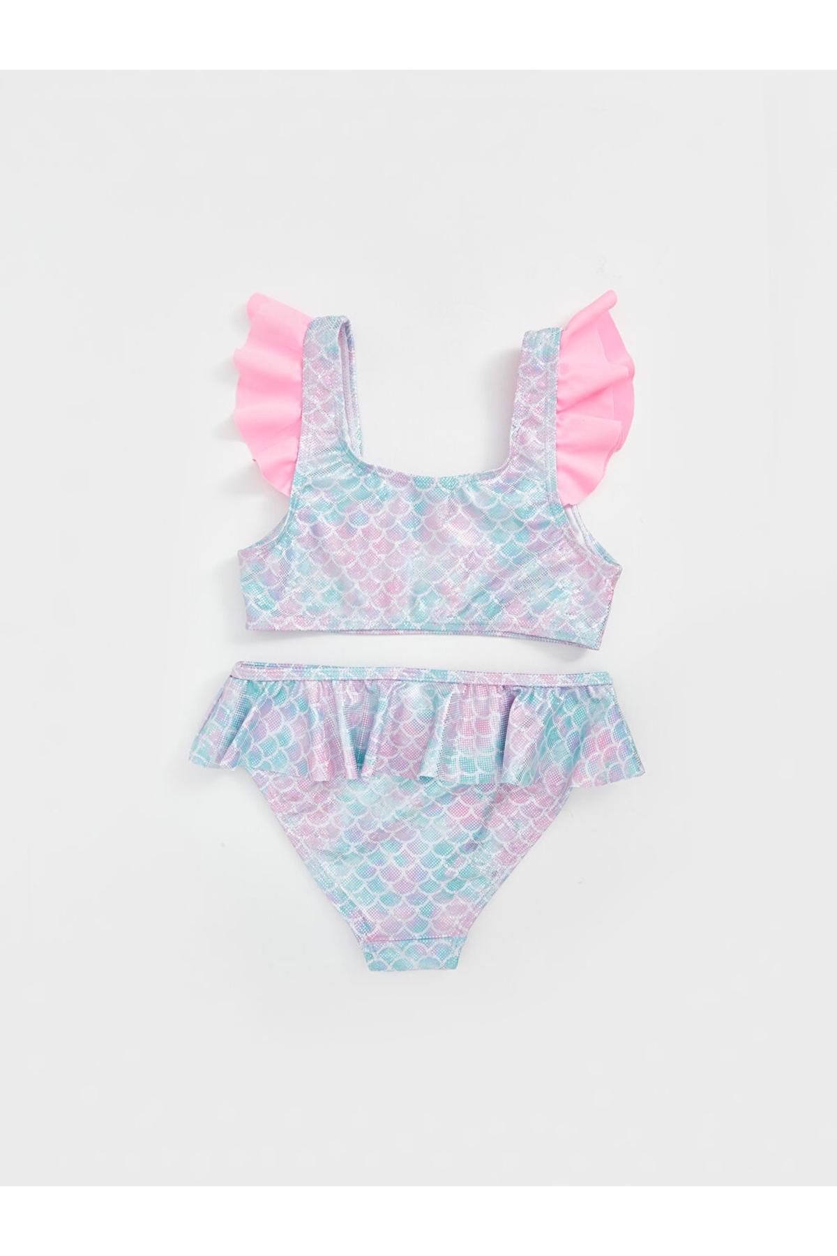 LC Waikiki LCW Kids Hızlı Kuruyan UV Korumalı Kız Çocuk Bikini fotoğrafı 2 (önizleme)