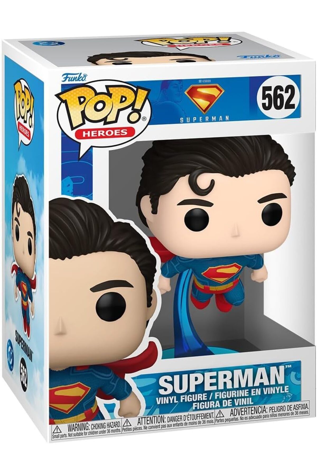 Funko Pop! DC: Superman 2025 Koleksiyonluk Vinil Figür, Resmi Film Ürünü
