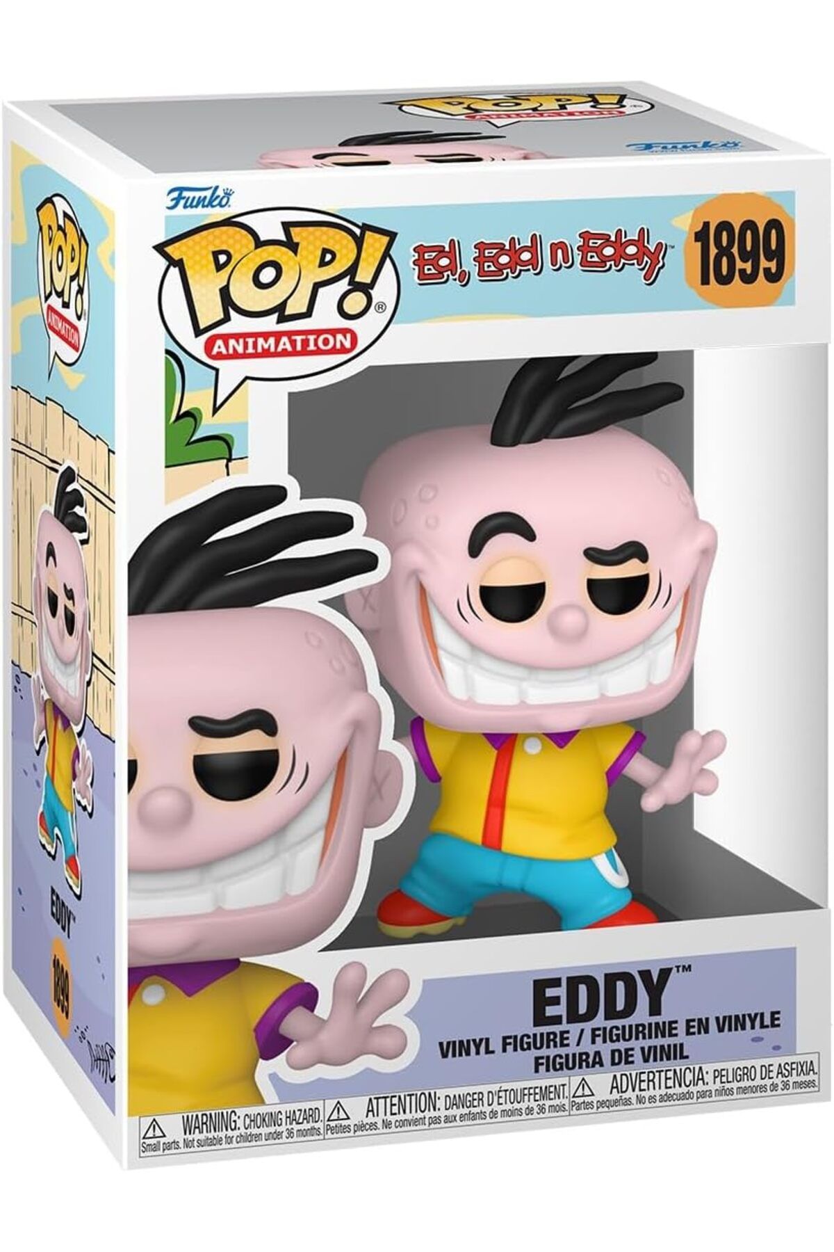 Funko POP! Animasyon: Ed Edd N Eddy, Eddy Koleksiyonluk Vinil Figür, Resmi Ürün