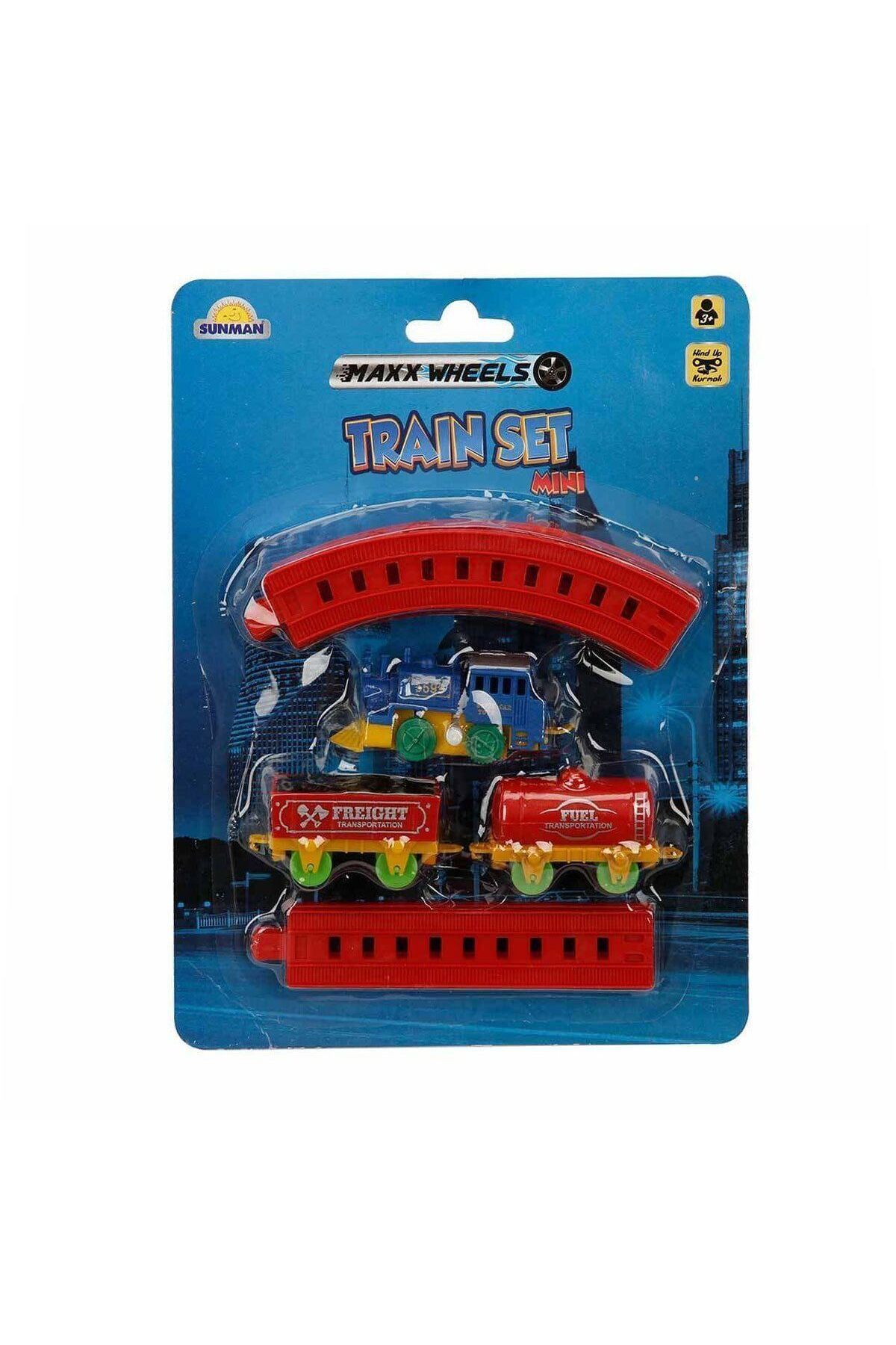 merland benvecocuk 2559 Maxx Wheels Mini Tren Seti 11 Parça -Sunman