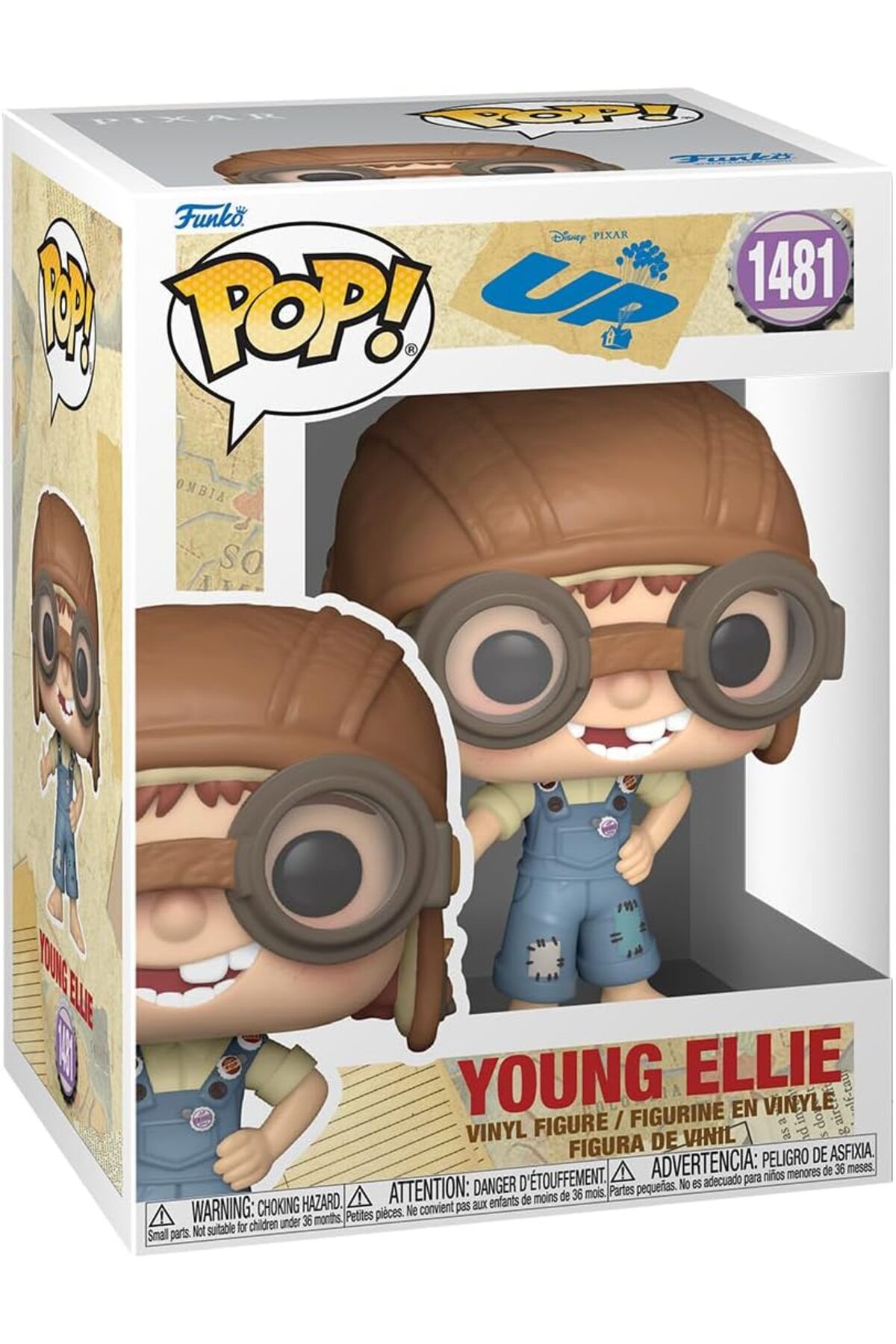 Funko POP! Disney UP Young Ellie, Koleksiyonluk Vinil Figür, 9,5 cm, Resmi Lisanslı Ürün