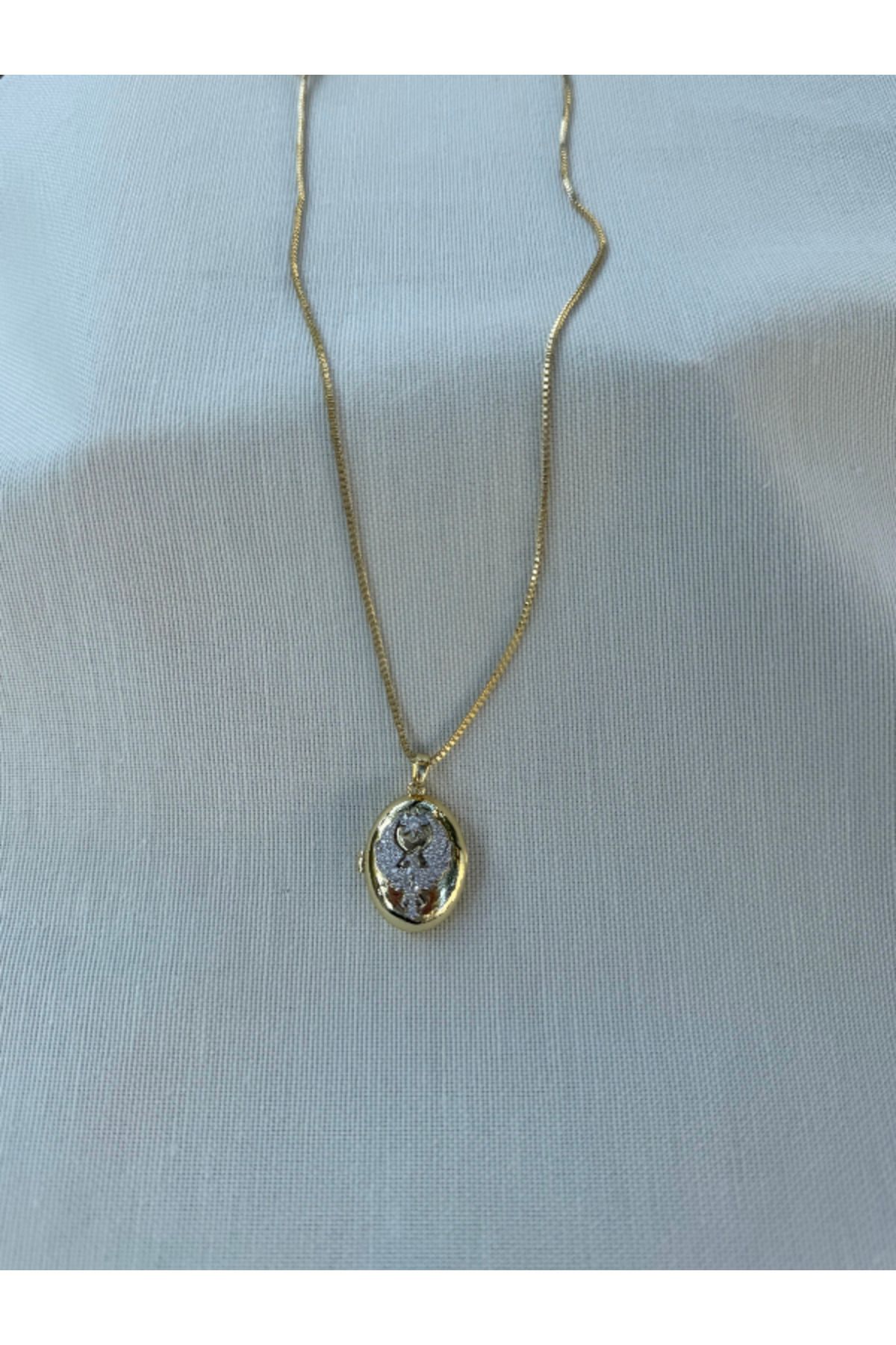 bijuxbymrv Çelik Anka Kuşu Kolye (Alya Kolye)