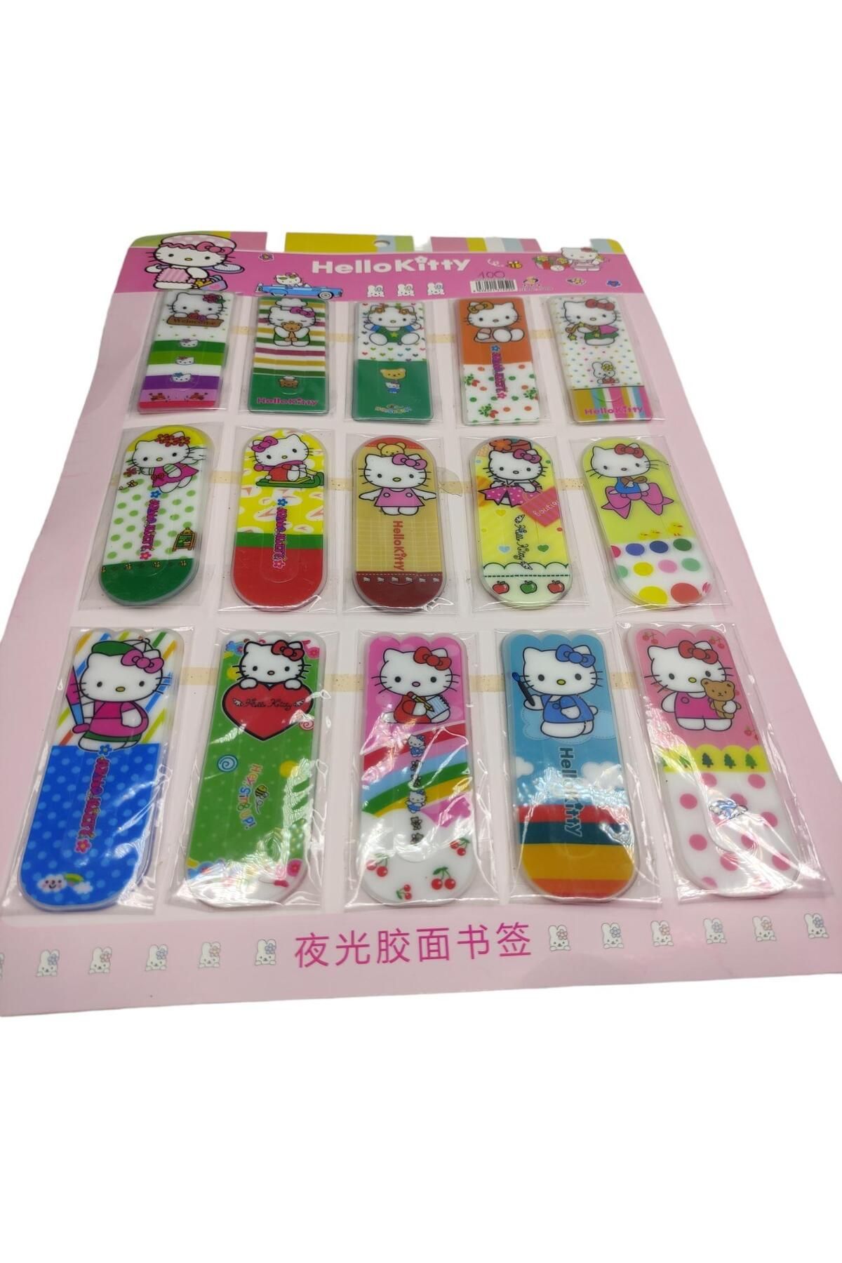 gnsstore HelloKitty Asetat Kitap Ayracı 15x8=120 li