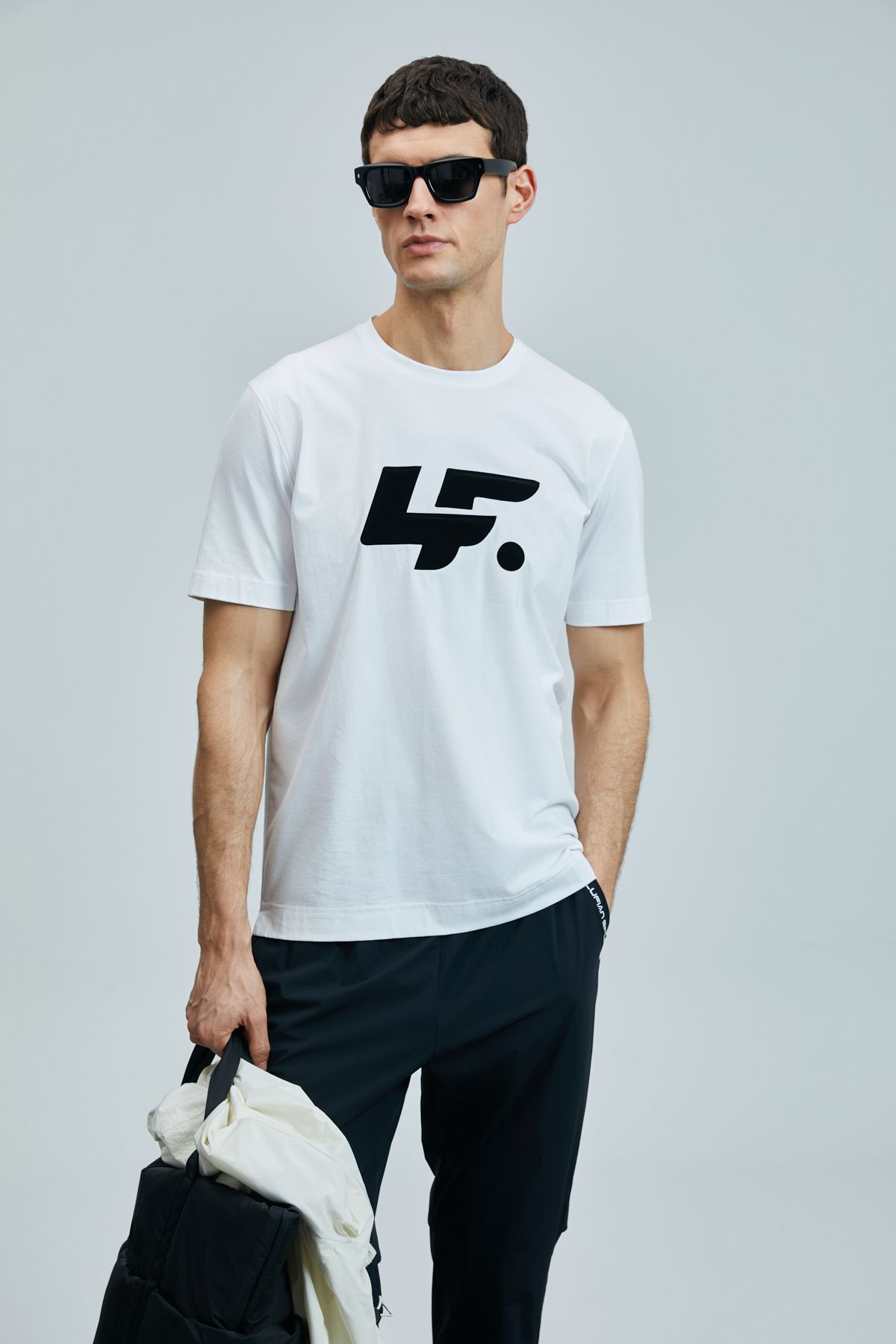 Lufian LUFİAN Onıx Modern Grafik T- Shirt 111020243-25