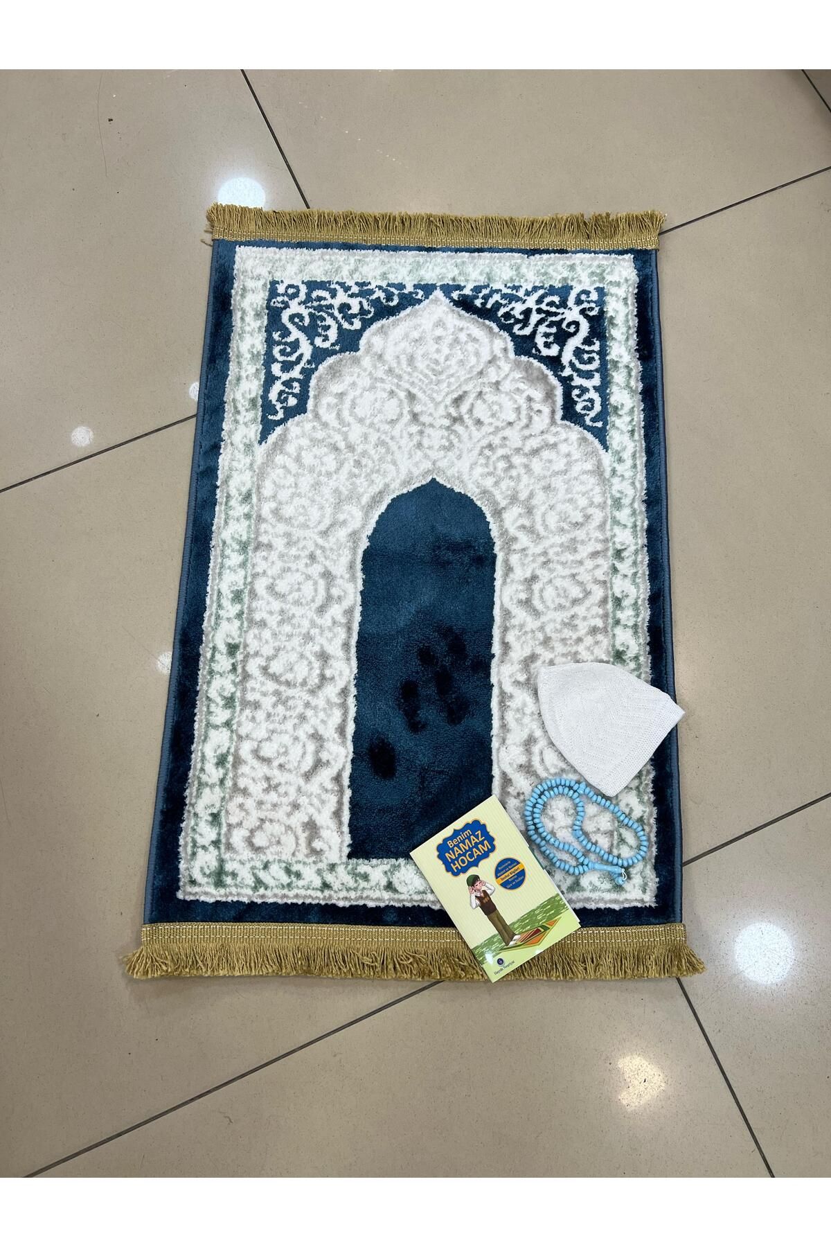 hicazavm Kaliteli Kalın halı çocuk dua ibedet namaz seccade seti