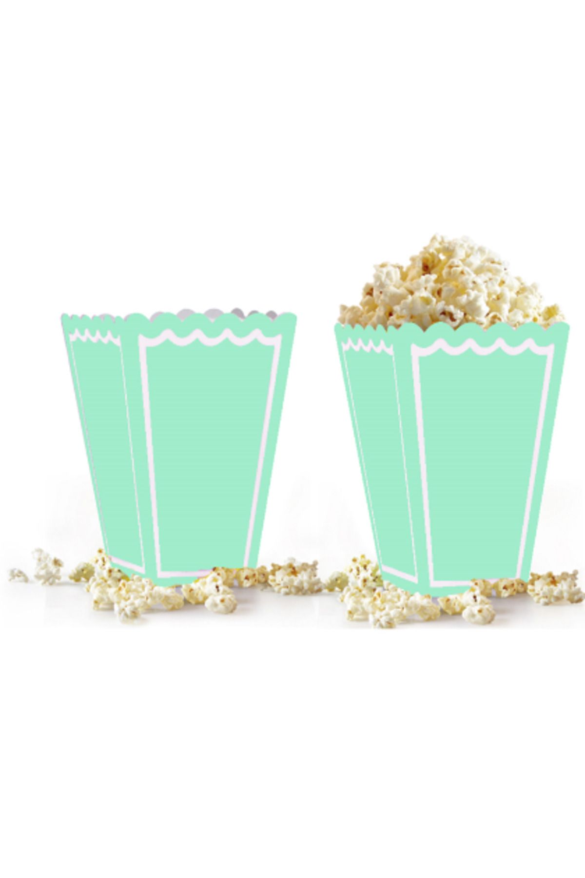gnsstore Kika Popcorn Kutusu 8 Li Makaron Yeşil