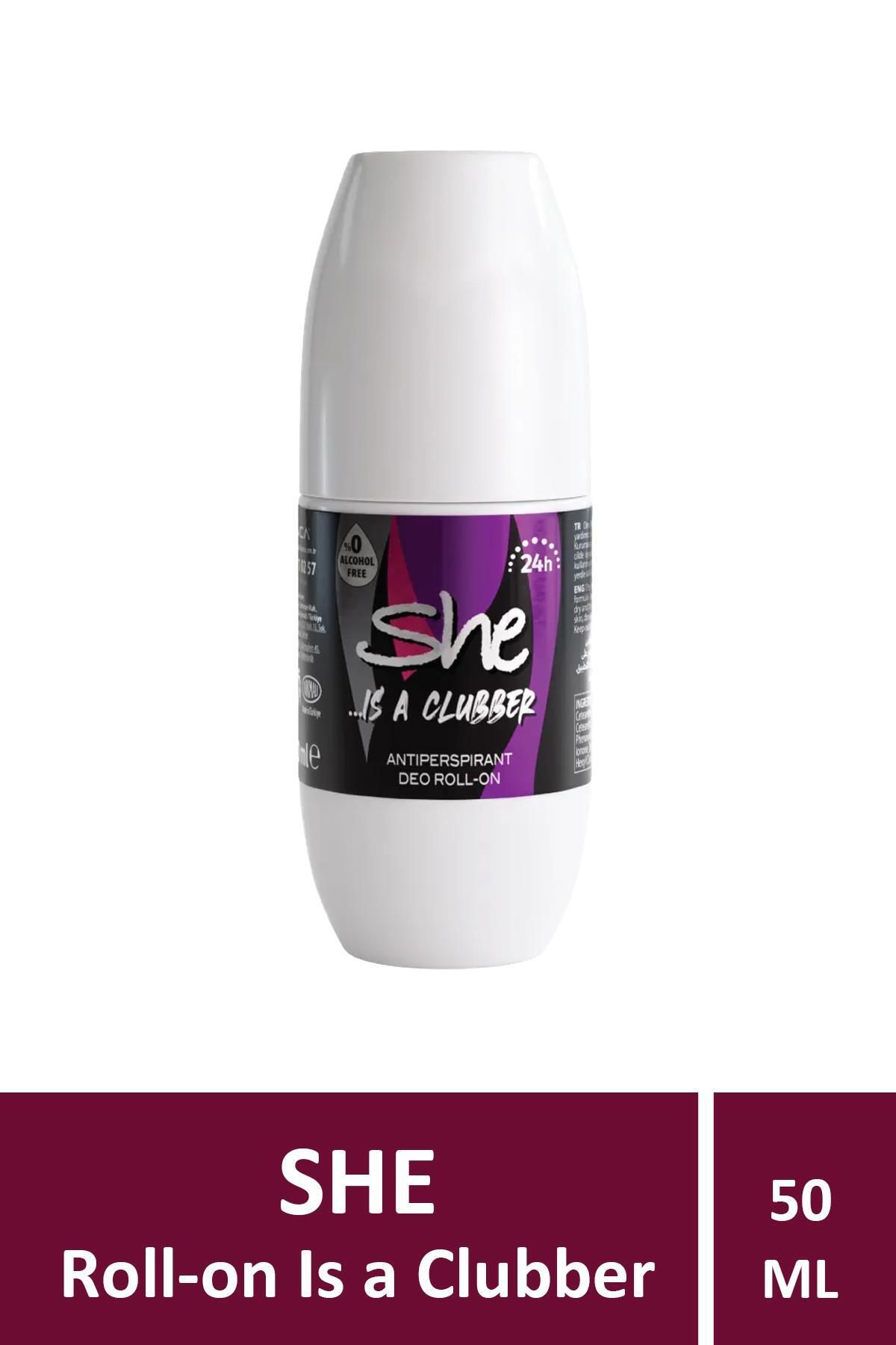 Seddar Collection She Clubber Kadın Roll-On 50 ml