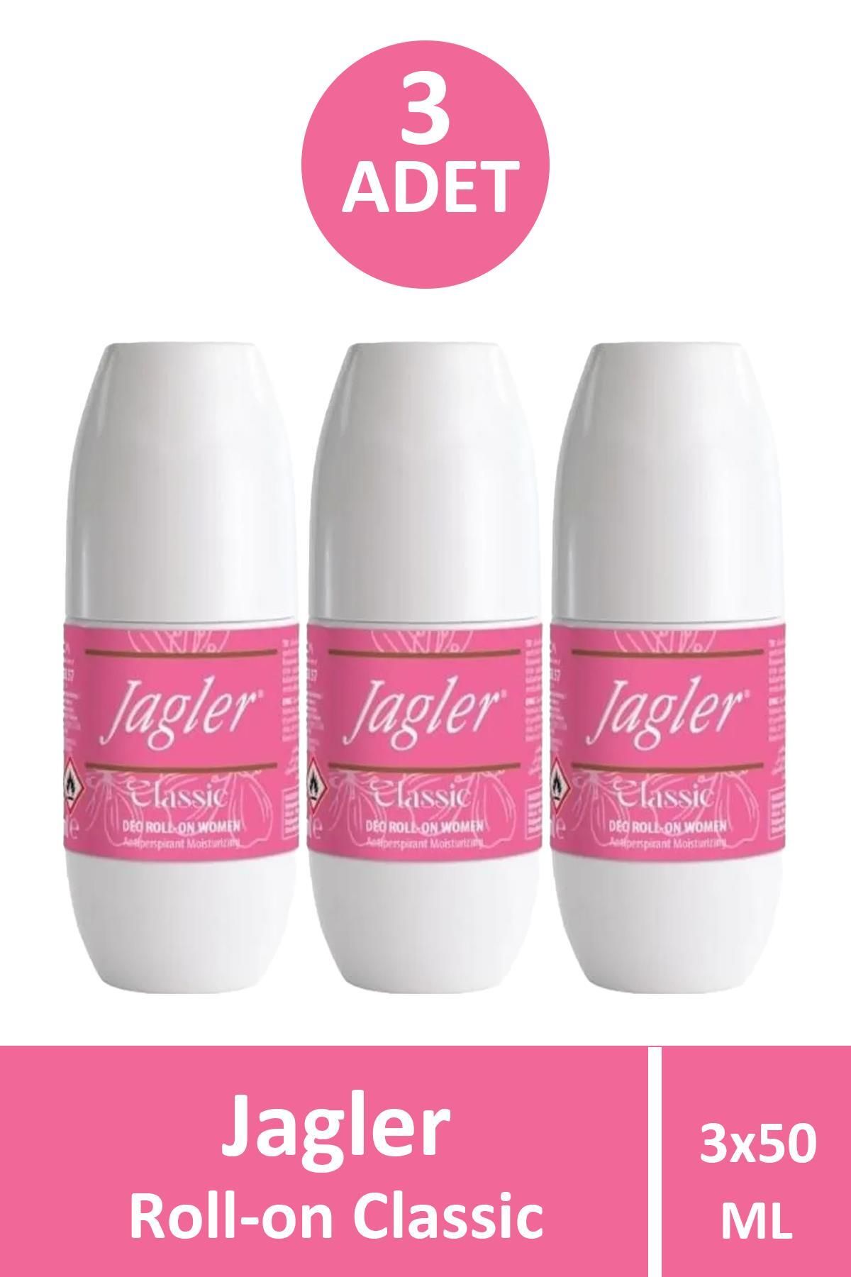 Seddar Collection Jagler Classic Koltuk Altı Rollon 50 ml 3 Adet