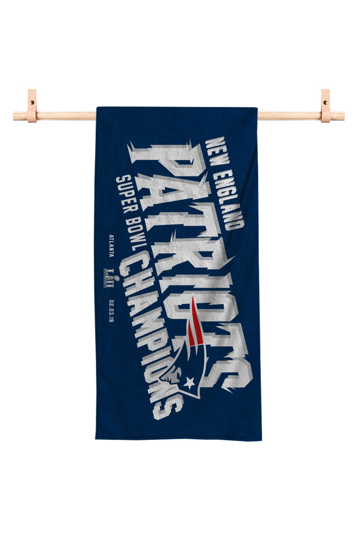 usateamfans New England Patriots Plaj Havlusu