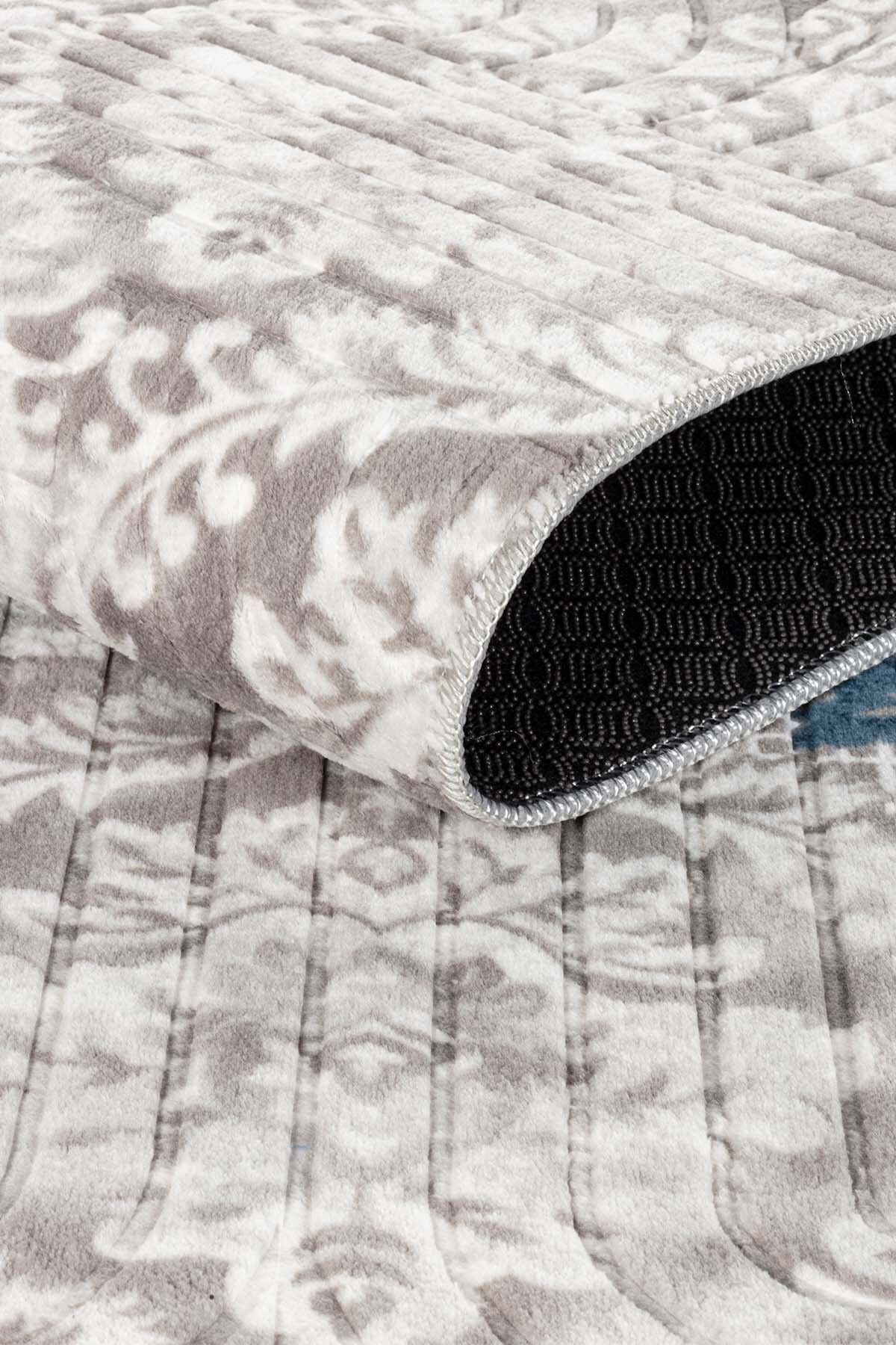 tropikal home Modern Desen Baskılı Kaymaz Taban Elit Şık Dört Mevsim Yıkanabilir Halı Yolluk Oturma Salon Odası