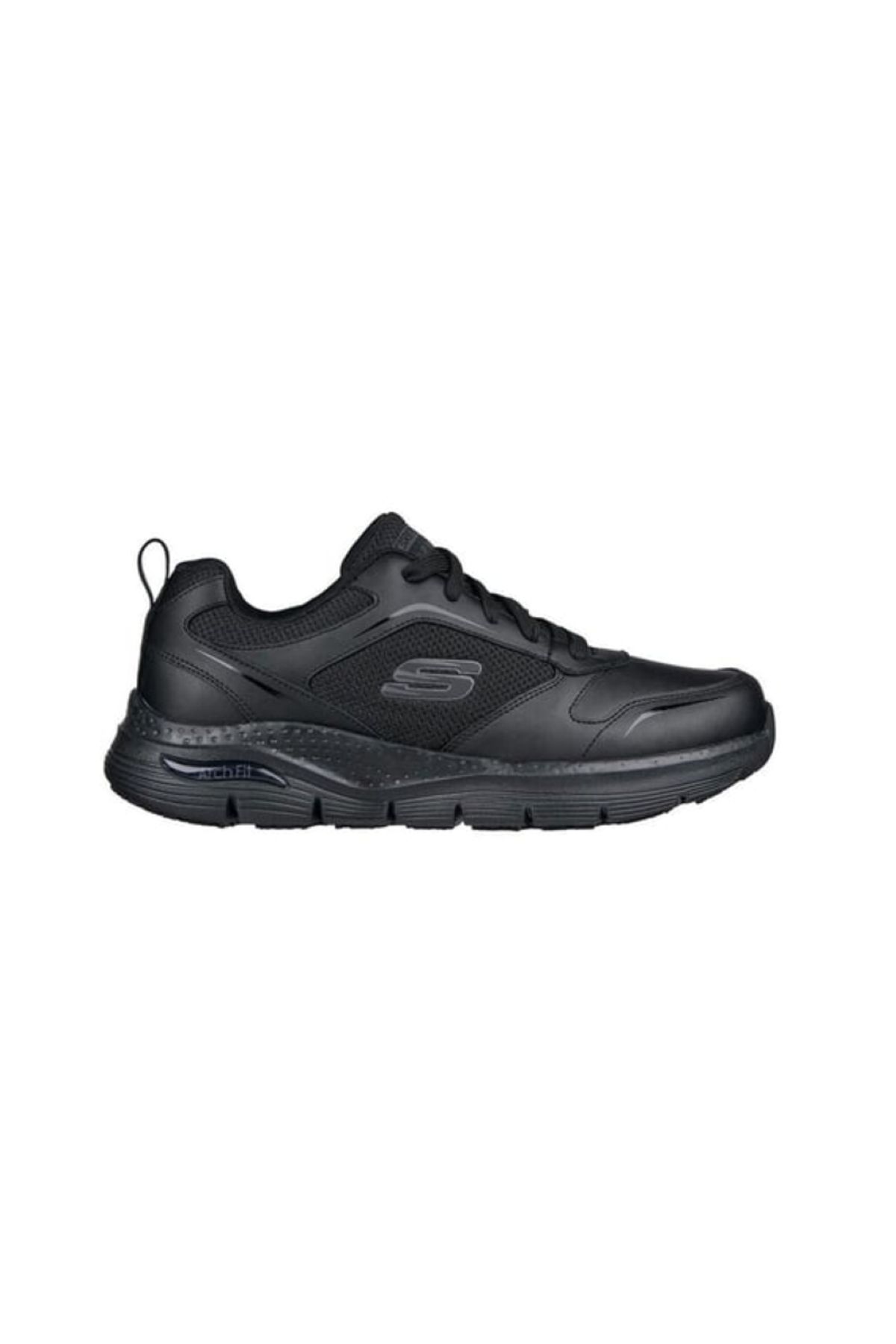 SKECHERS Arch Fit Sr Leathol Erkek Siyah Spor Ayakkabı