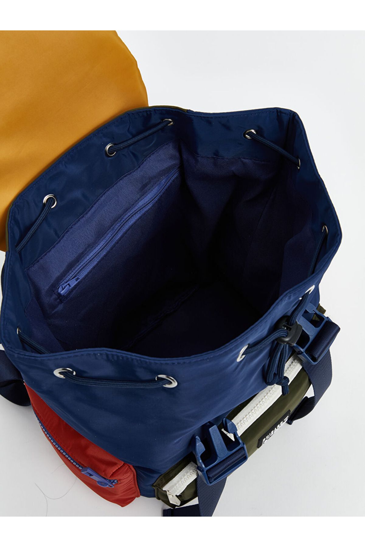 LC Waikiki-Color Block Boys' School Bag with Wide Internal Volume Adjustable Strap (21X27X12 cm) 5