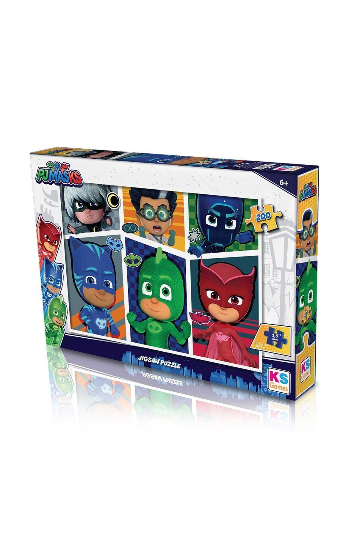 merland benvecocuk PJM113 KS PJ Masks / 200 Parça Puzzle