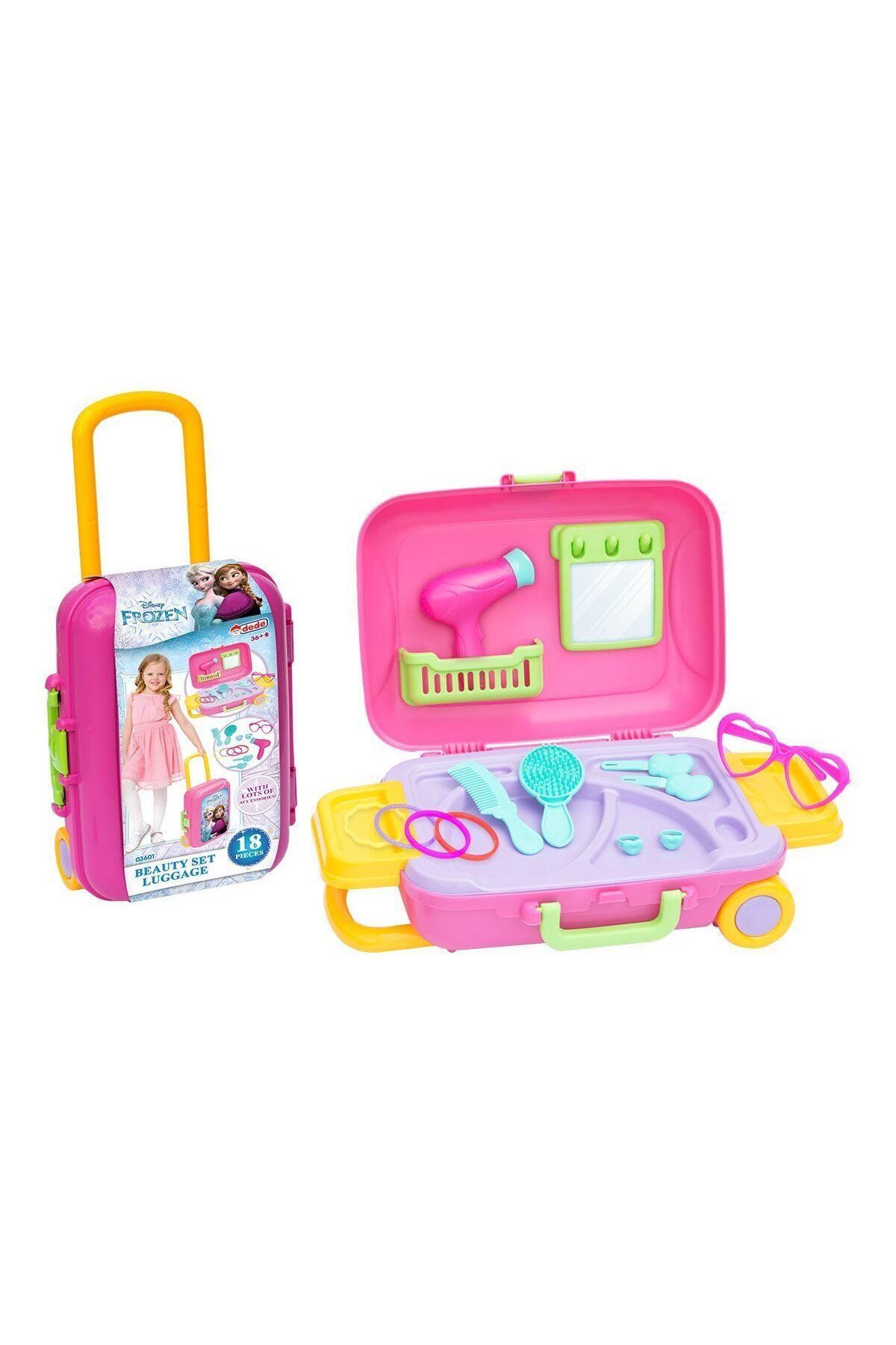 merland benvecocuk 03601 FROZEN GÜZELLİK SET BAVULUM