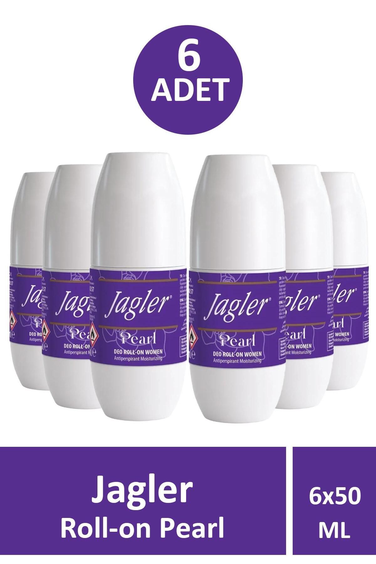 Seddar Collection Jagler Deo Roll-On Pearl Women 50 ml 6 Adet