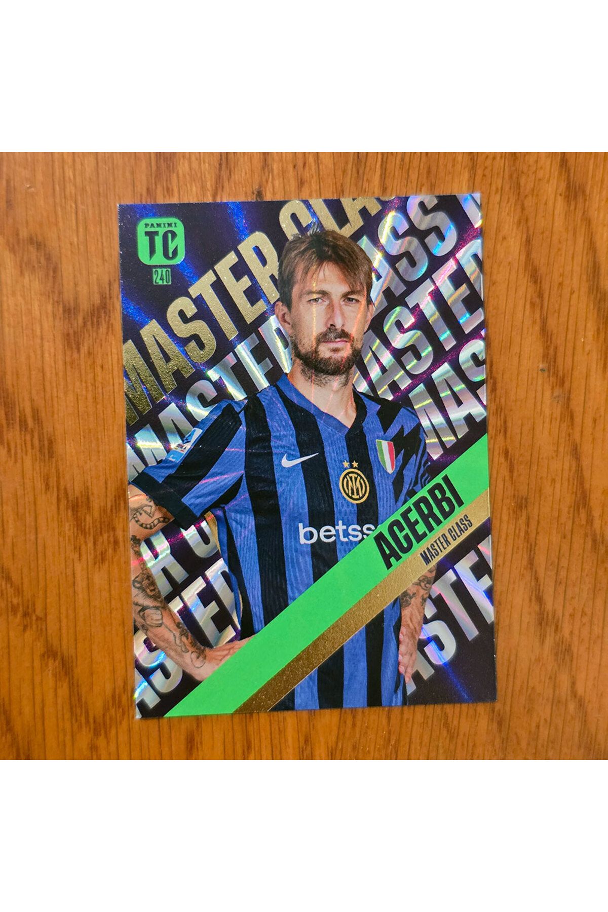 Panini Top Class Master Class Francesco Acerbi Oyun Kartı 240