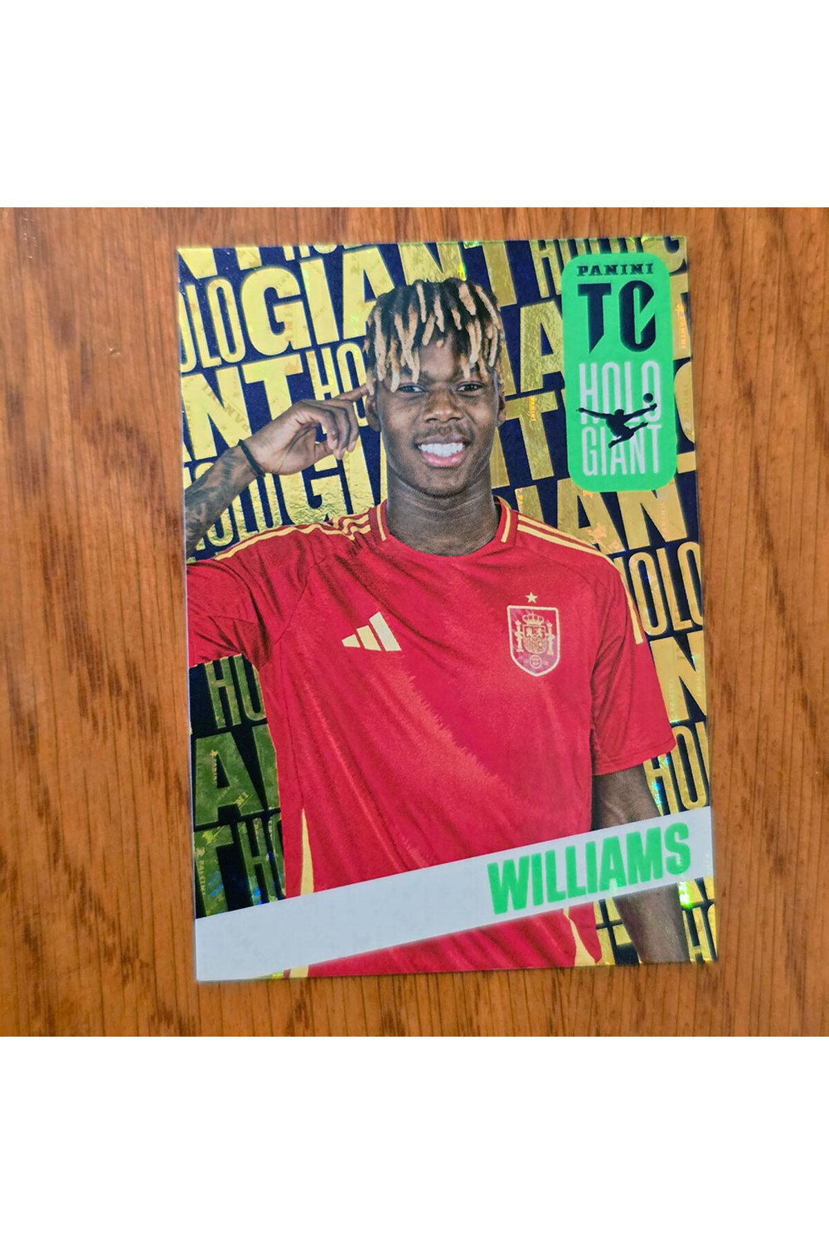 Panini Top Class Holo Giant Williams Oyun Kartı