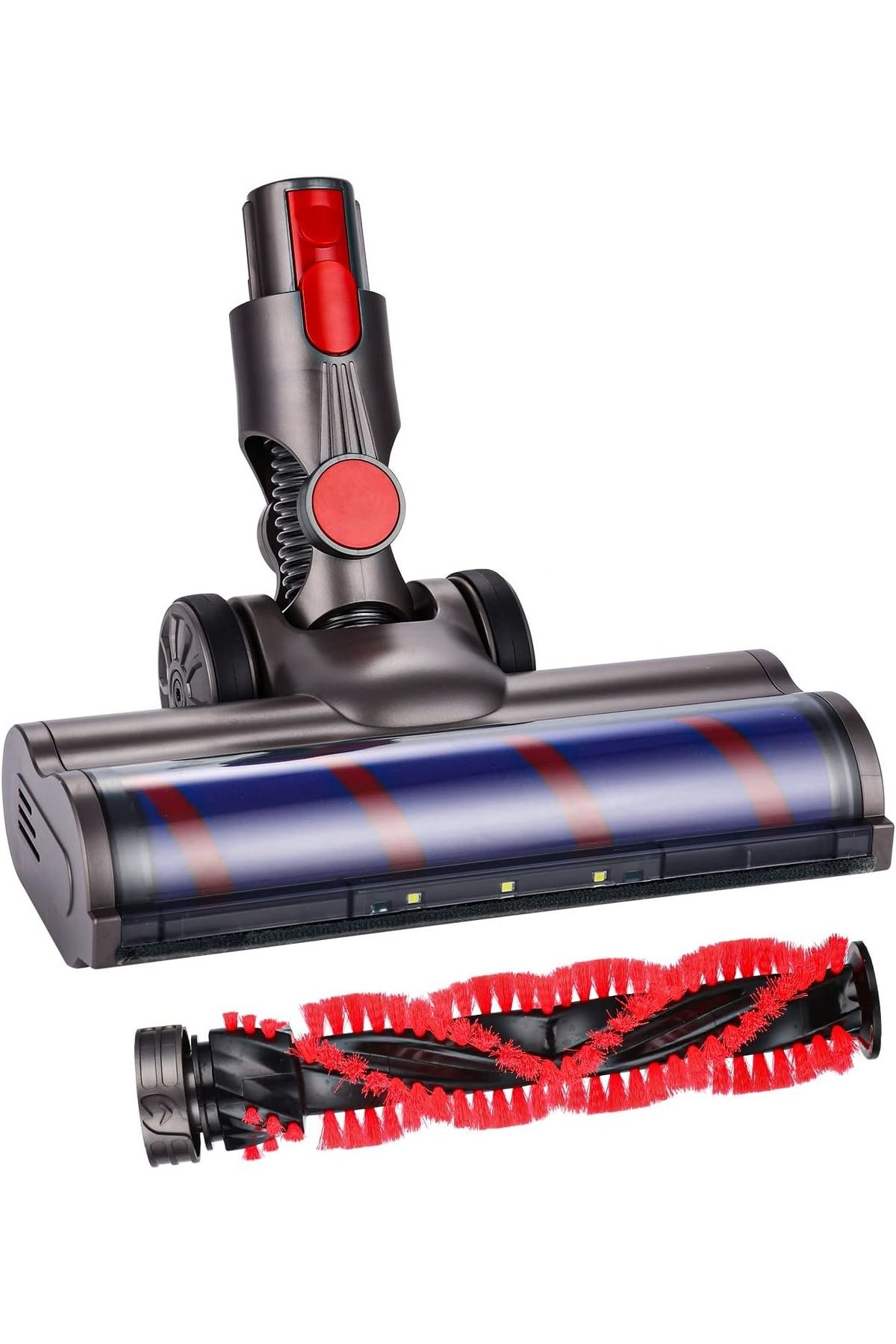 srfn ticaret V7 V8 V10 V11 V15 üpürgeler Halıve Sert Zemin Uyumlu Fırça Başlığı ve Rulo Fırça