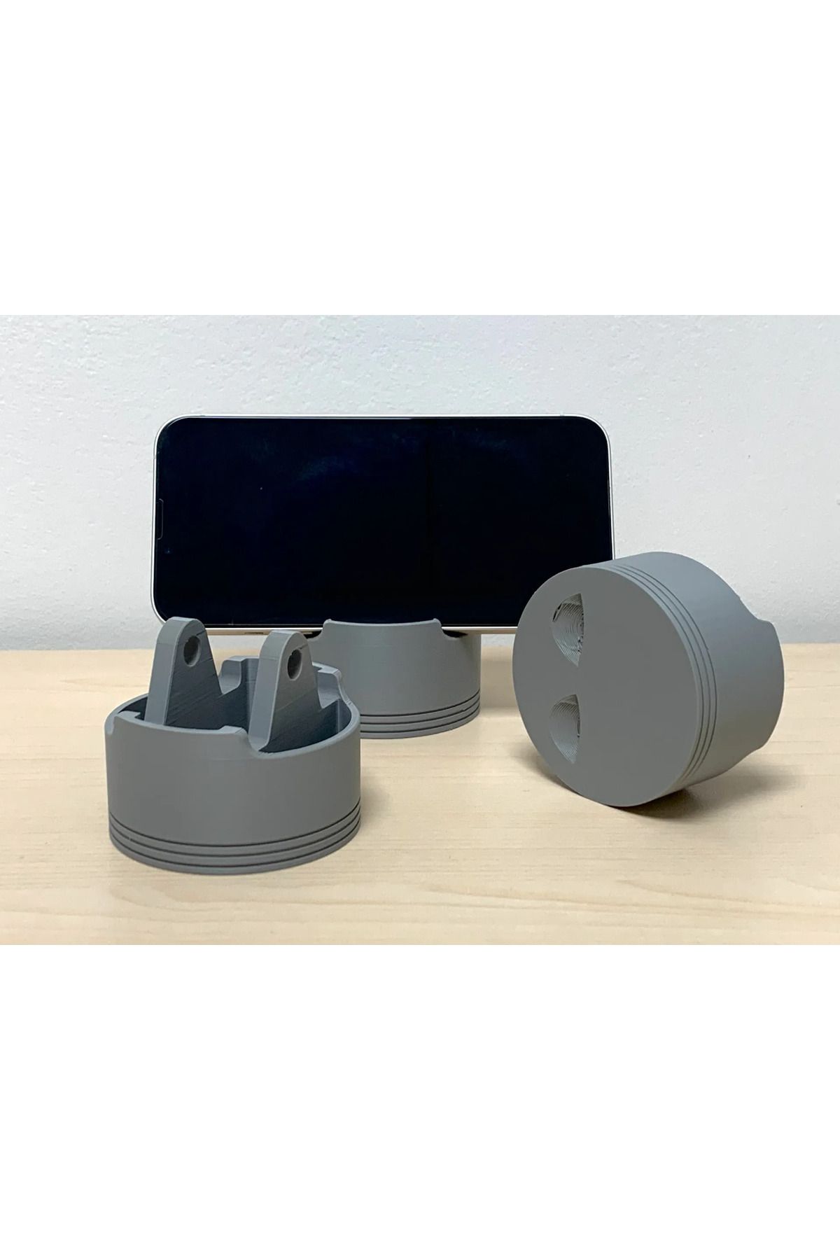 ERCTECH Piston Masa Üstü Telefon Stand Modern Tasarım