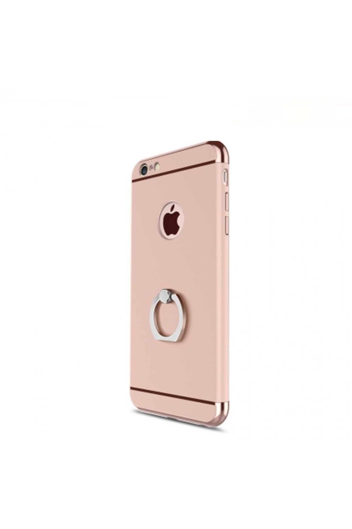 OEM Carcasă Apple Iphone 6/6s, Inel Mystyle Elegance Luxury 3 În 1, Auriu-roz - One Size