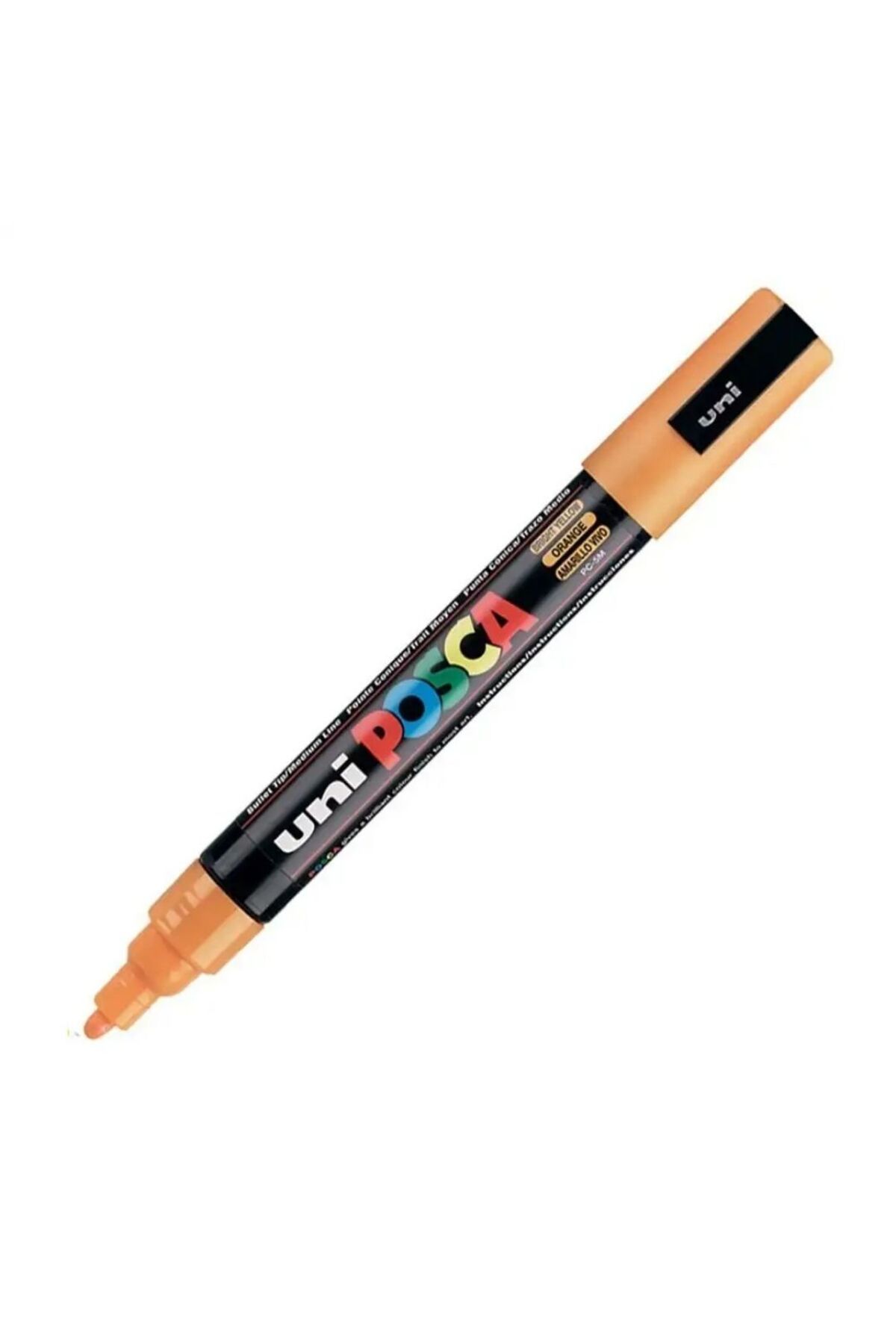Uni Posca Posca Akrilik Marker Pc-5m (1.8-2.5MM) Güneş Sarı